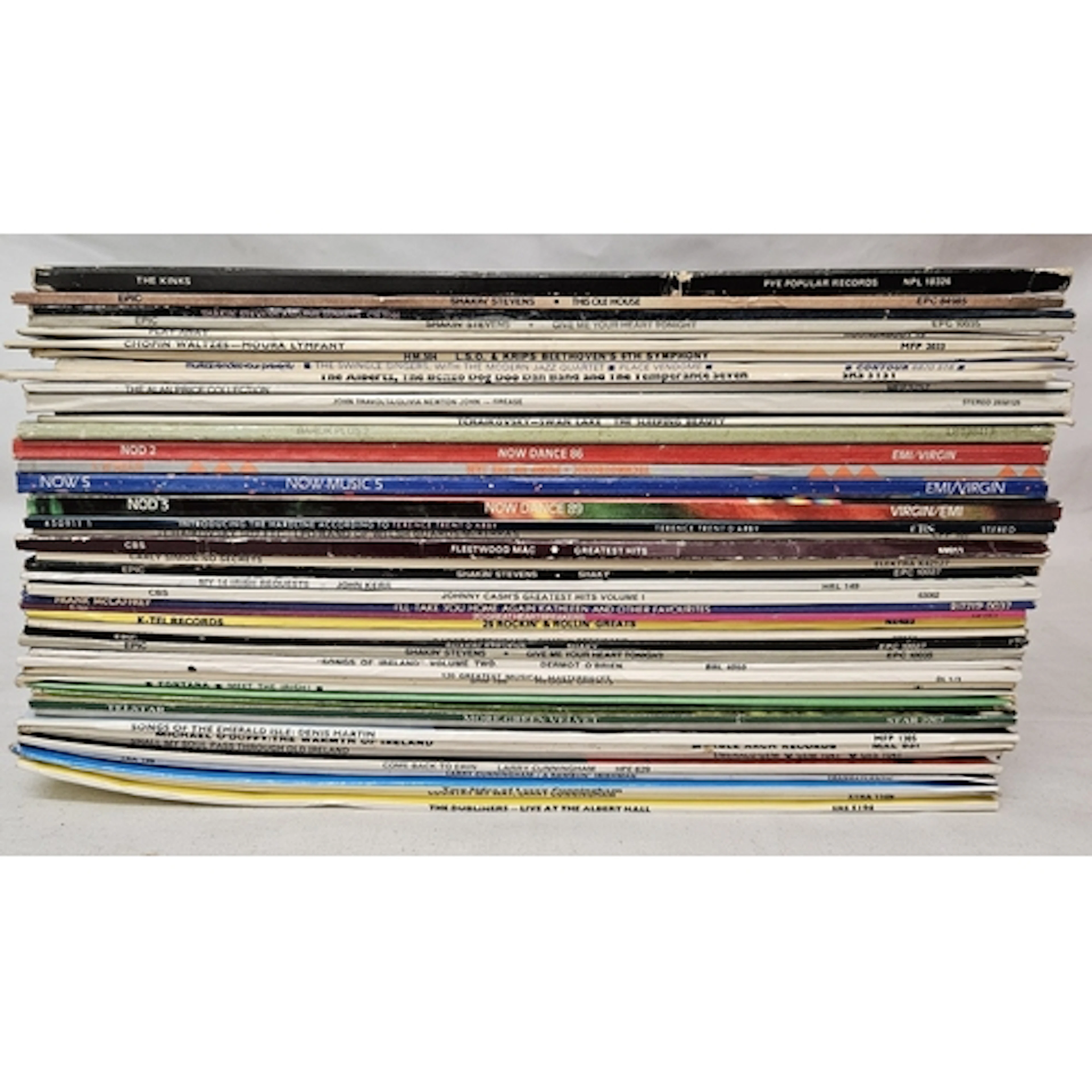 Vinyl 12" Records/Albums incl. Shakin Stevens, Grease, Willi...