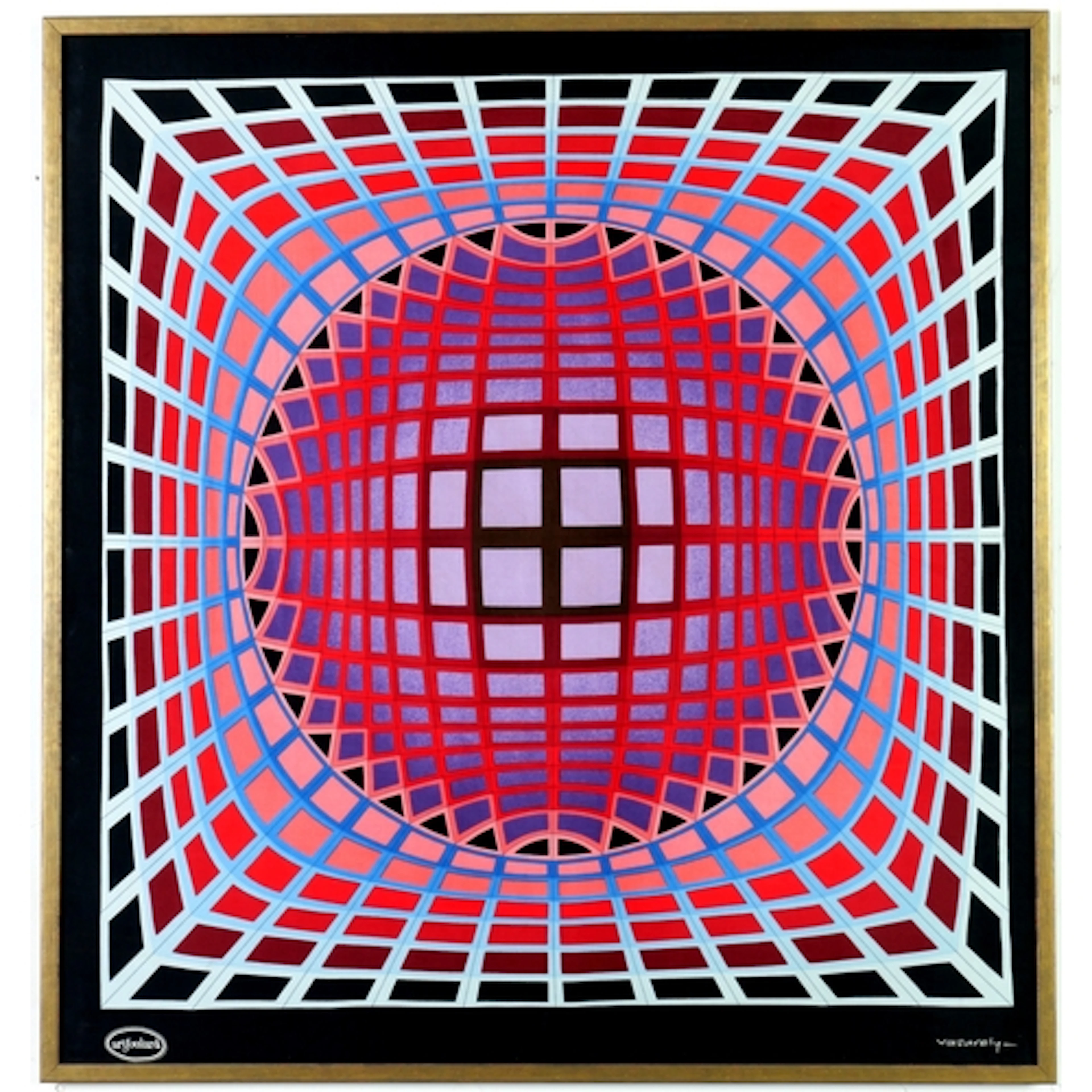 AFTER VICTOR VASARELY (HUNGARIAN, 1906-1997): ABSTRACT Op ar...