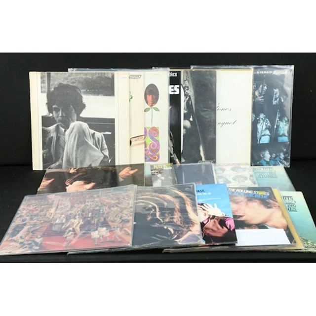 Vinyl - 19 The Rolling Stones US pressing LPs to include The...