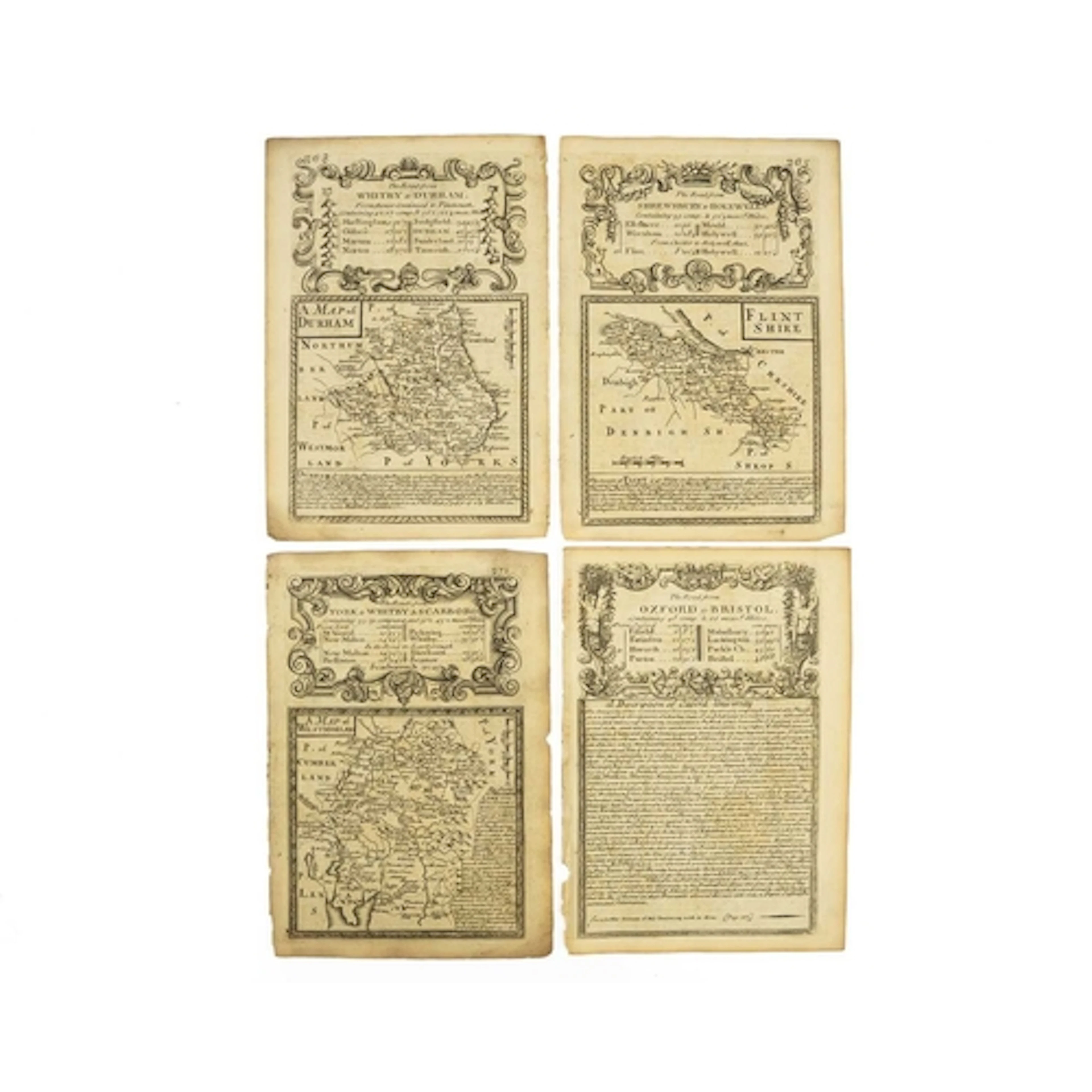 (Maps) John Owen & Emanuel Bowen Britannica Depicta (or Ogil...