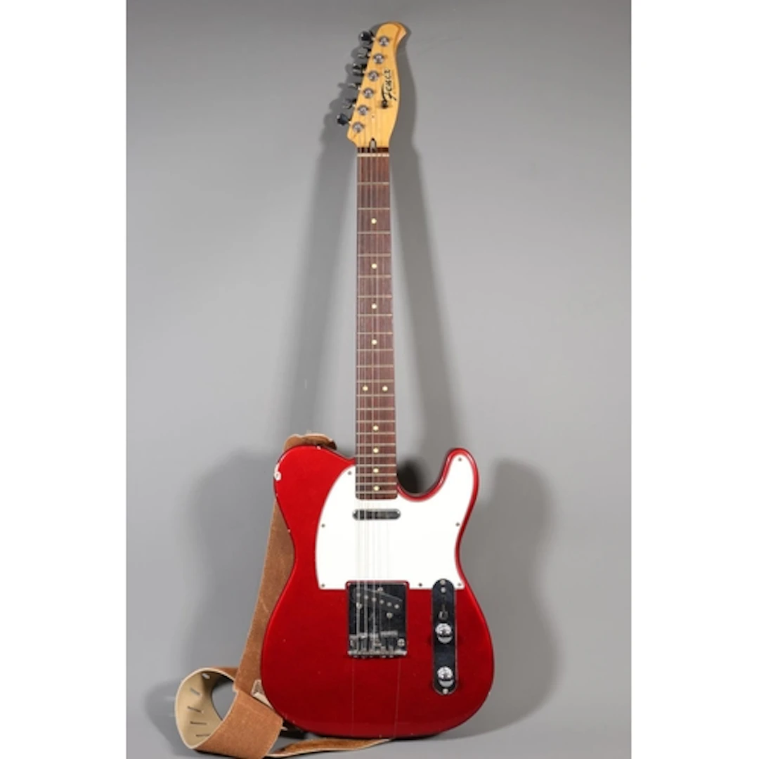 Fenix by Young Chang six string electric guitar with red and...