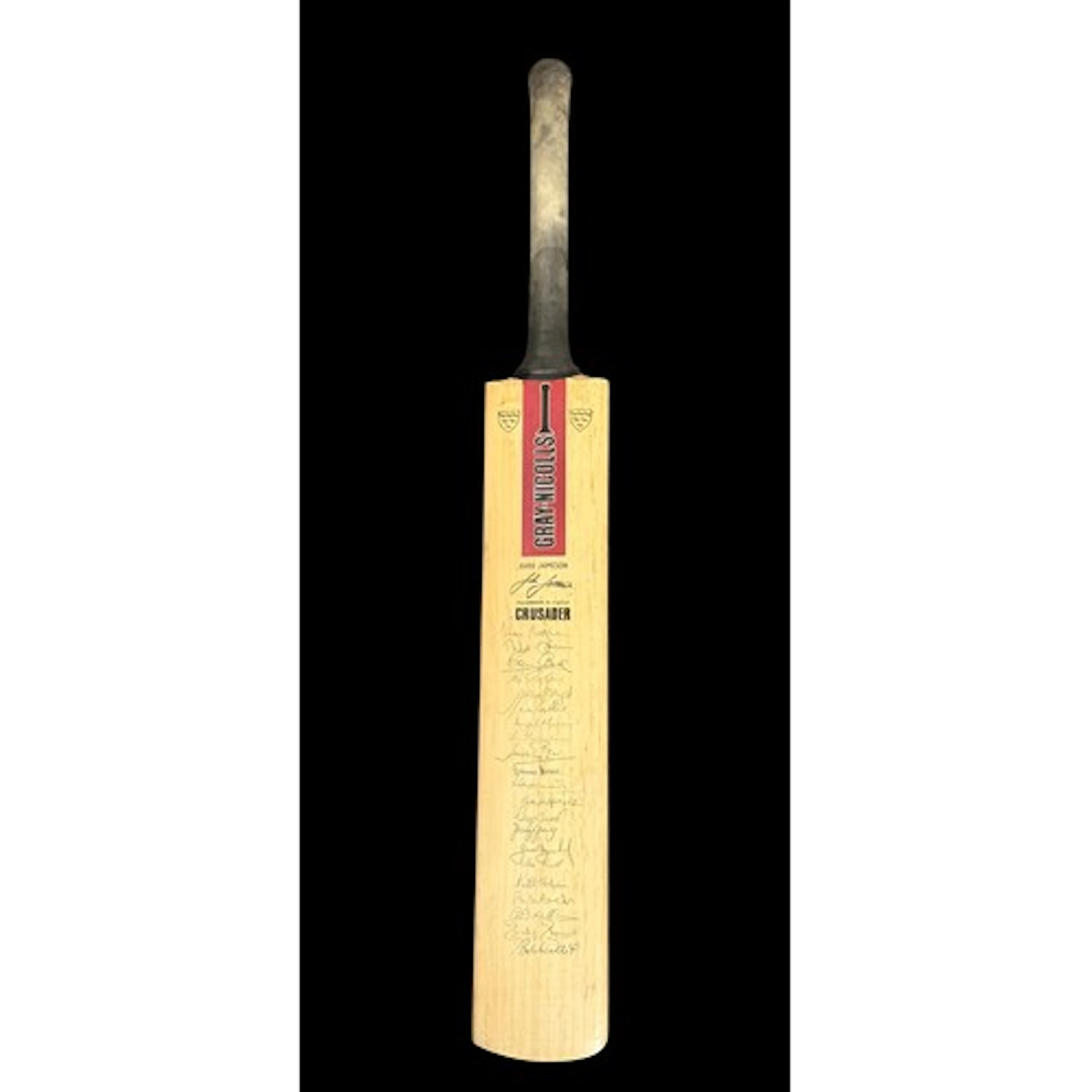 Cricket - signed Gray-Nicholls cricket bat with 32 signature...