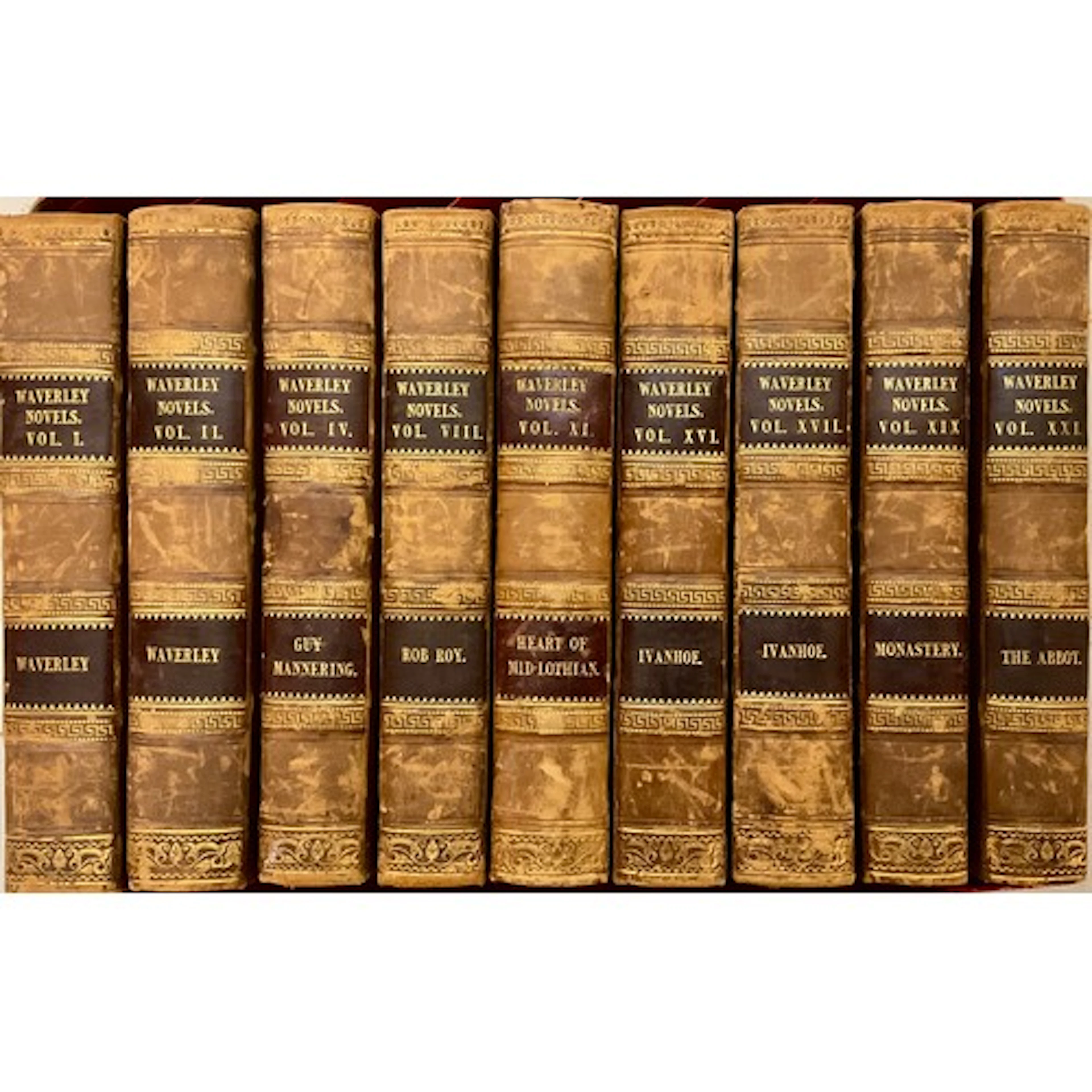 Books – Fine bindings: Scott (Sir Walter, 1st Bt.1771-1832),...