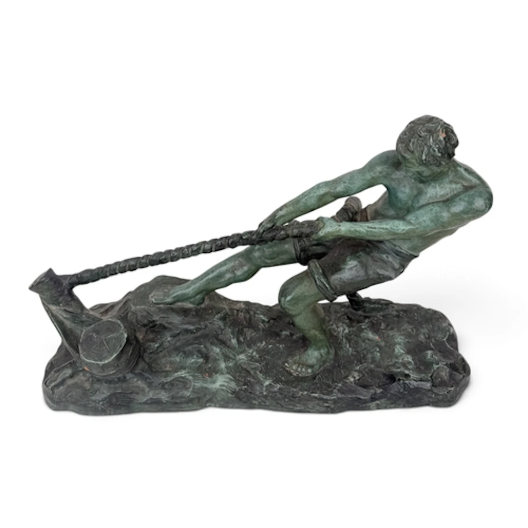 ATTRIBUTED TO ALEXANDRE OULINE (BELGIAN, 1918-1940): AN ART ...