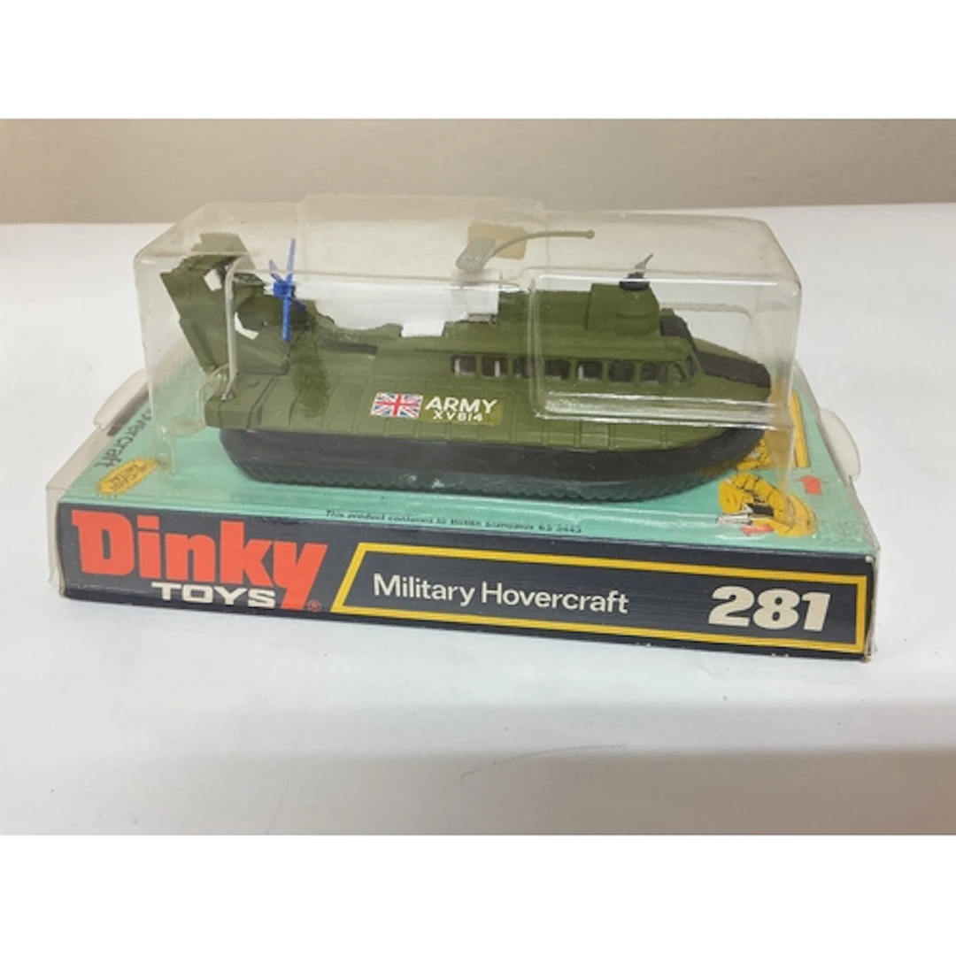 A Boxed Dinky Military Hovercraft #281. No Reserve.