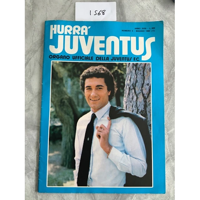 79/80 Juventus v Arsenal ECWC Semi Final Football Magazine: ...