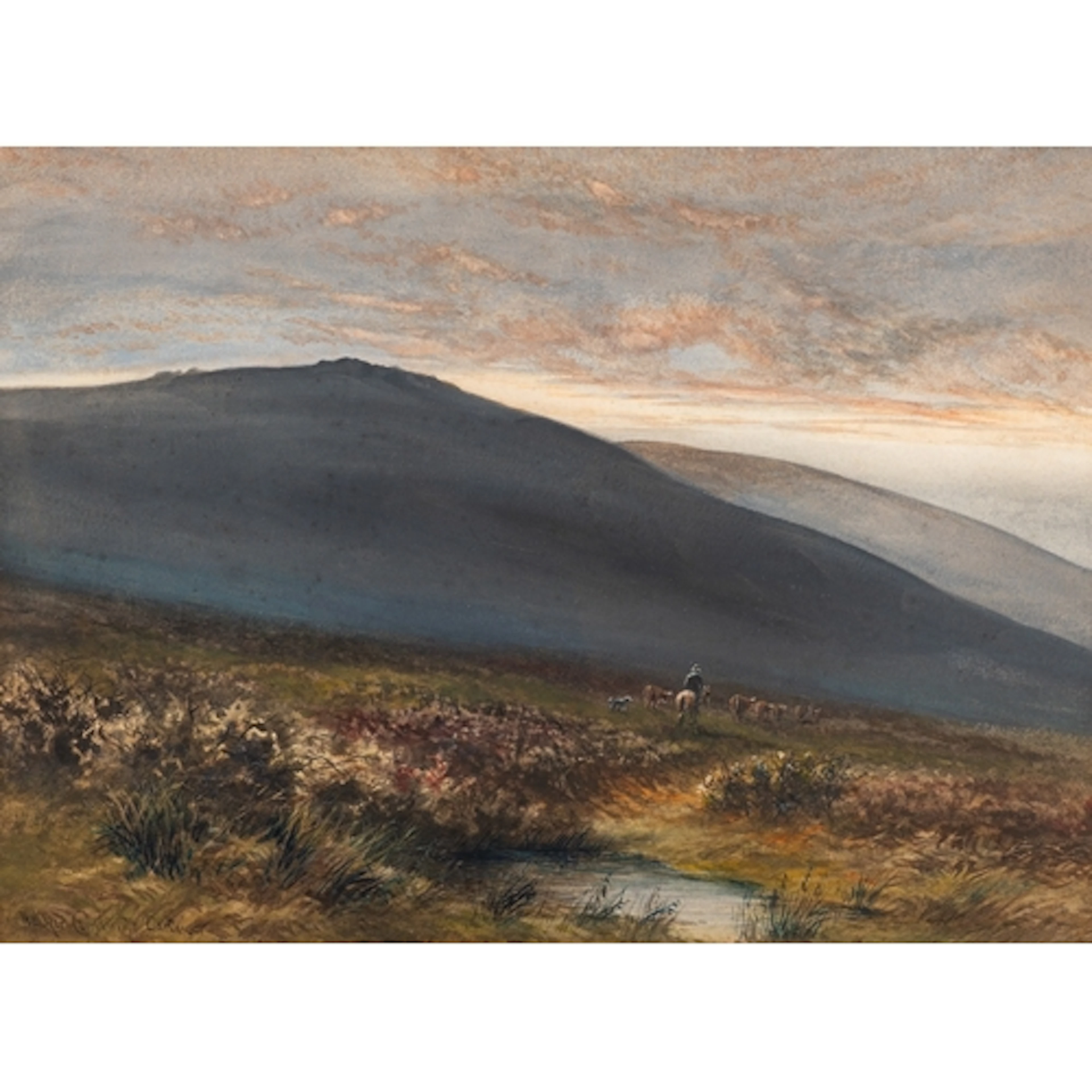 William Henry Dyer (British, act 1890-1930) - 'Corndon Tor ...