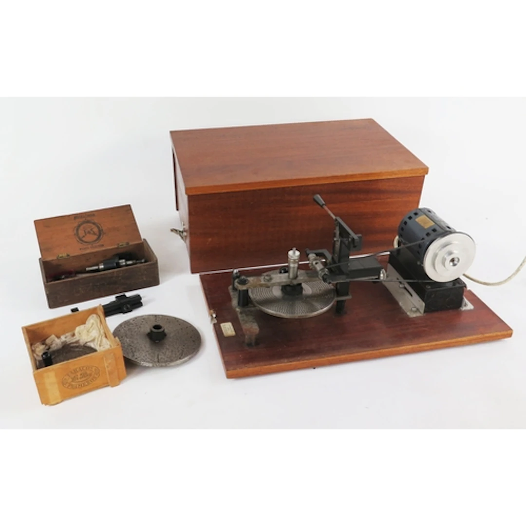 Chronos No. 157 Wheel Cutting Machine with 2 pin discs and a...
