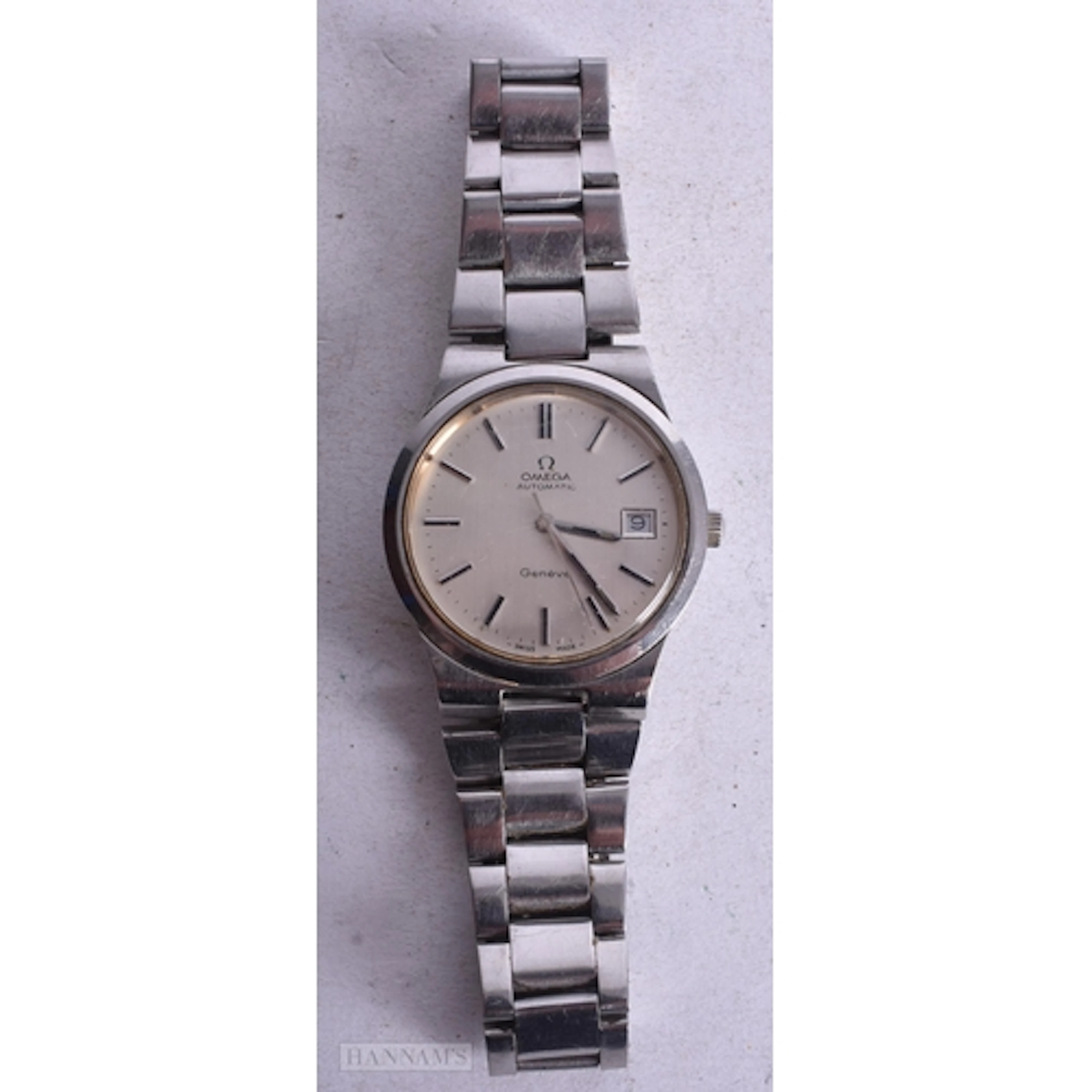 A Vintage Omega Geneve Automatic Watch. 3.8cm incl crown. ...