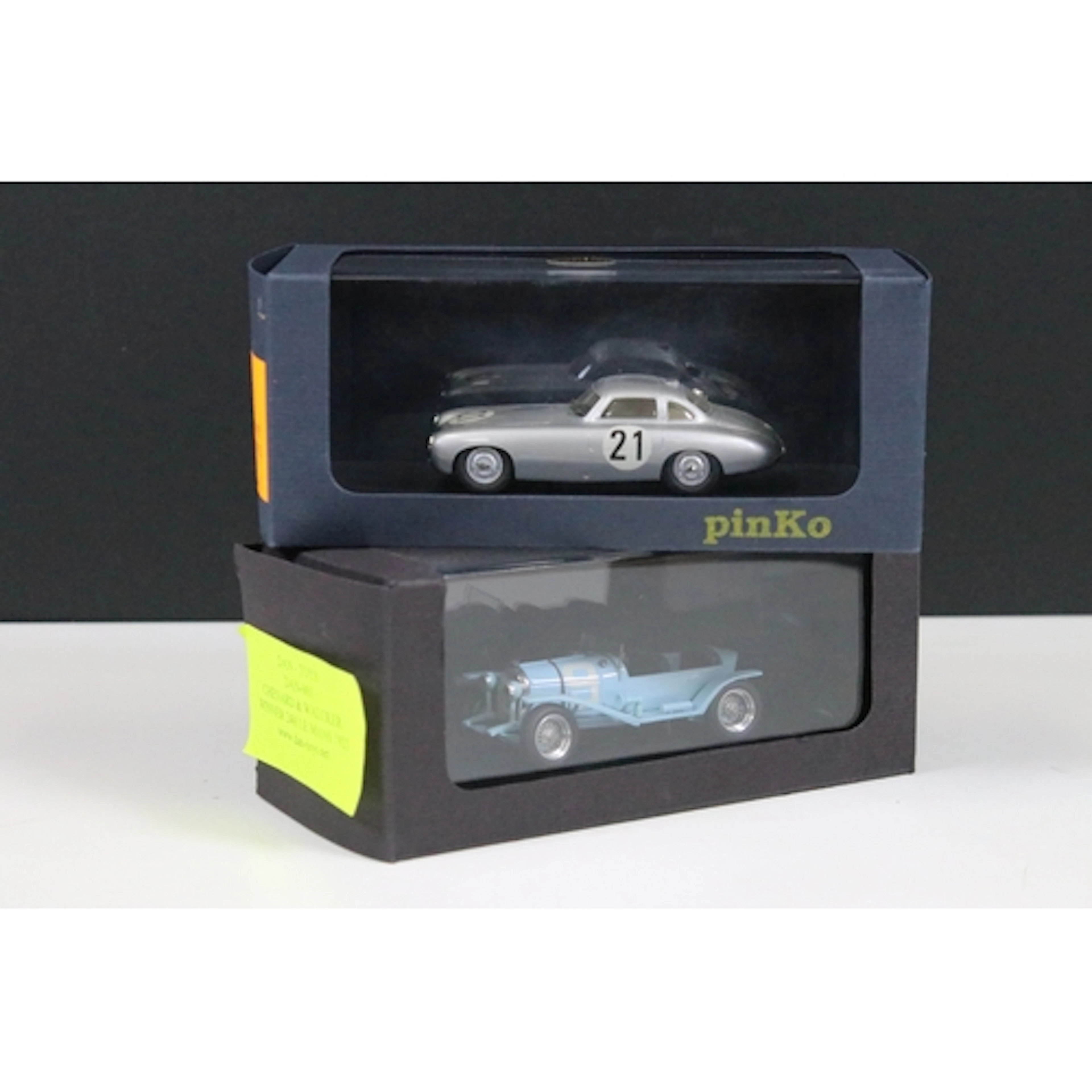 Two boxed / cased Pinko Automodelli diecast models to includ...