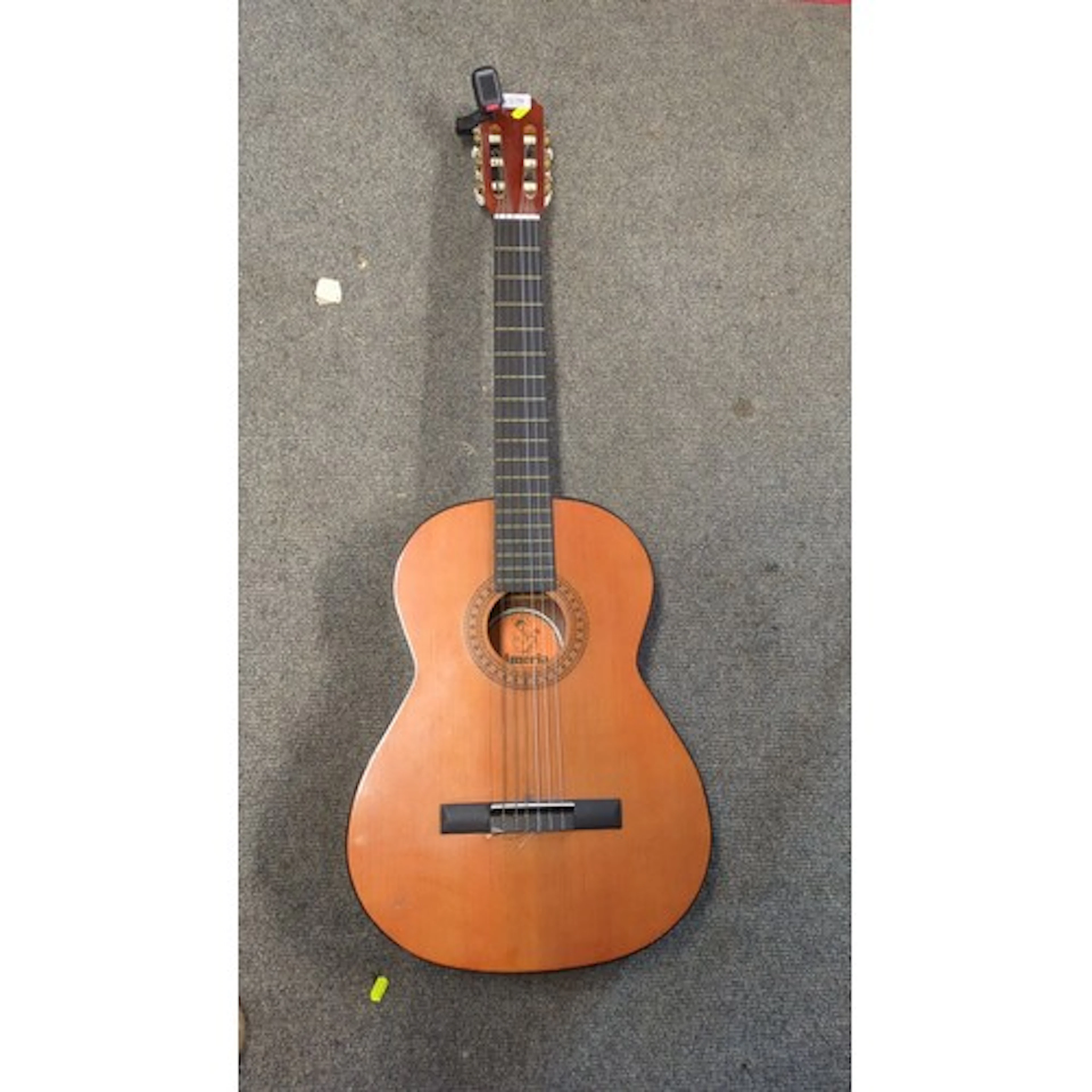 Almeria BM classical guitar, made in Spain—natural-finished ...