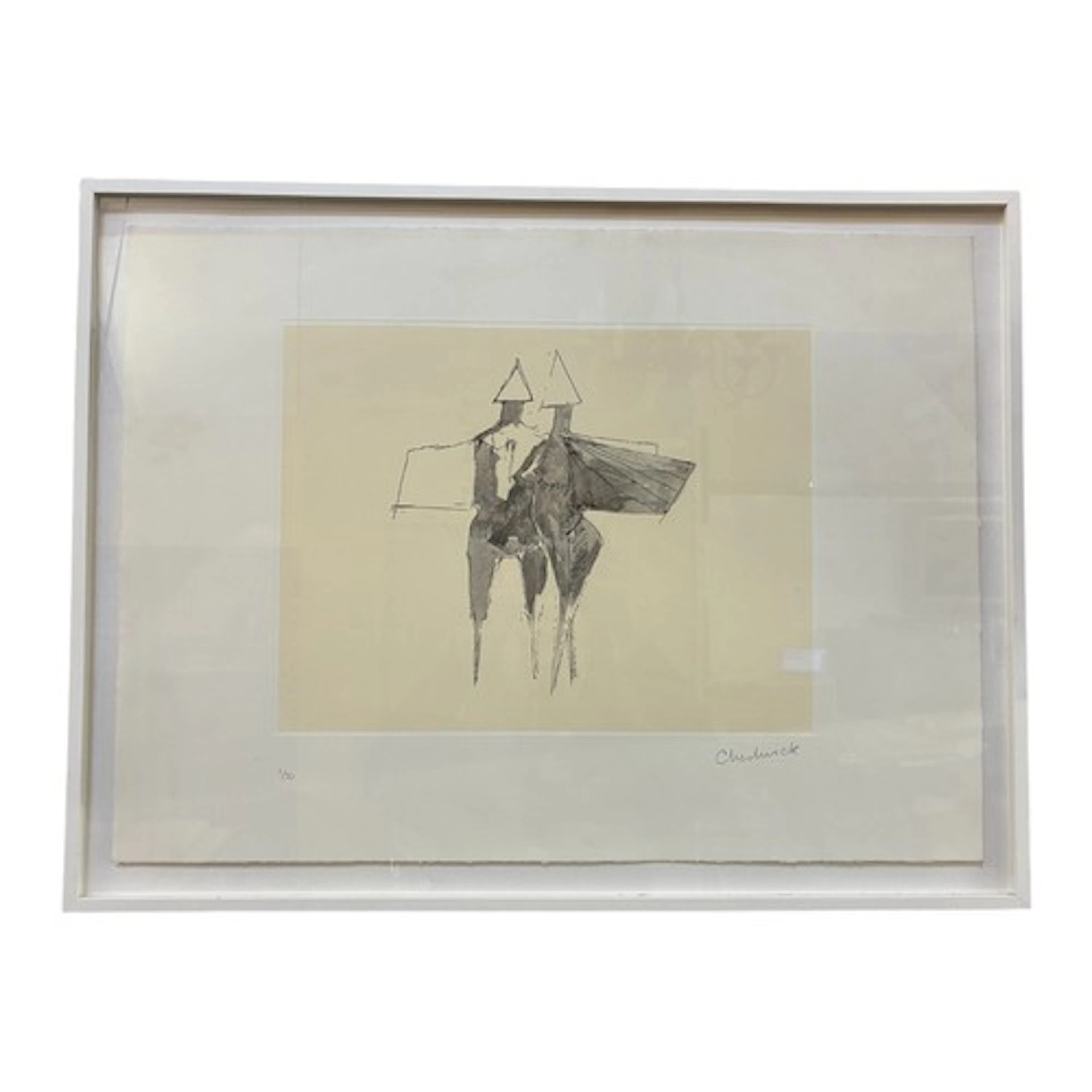 Lynn Russell Chadwick RA (1914-2003) - 'Winged Figures' (200...