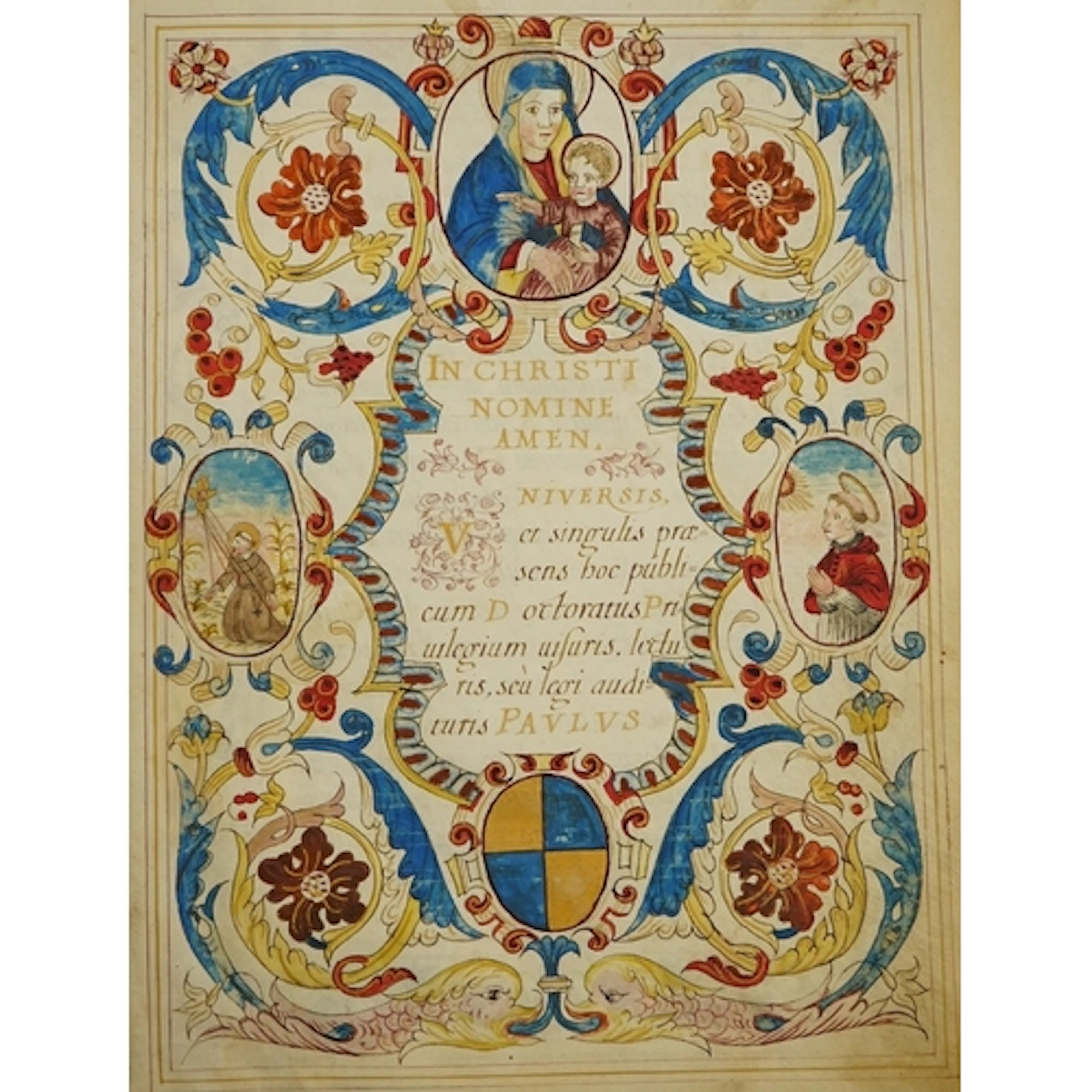 ° ° Doctoral Diploma of the University of Padua, 14 January ...