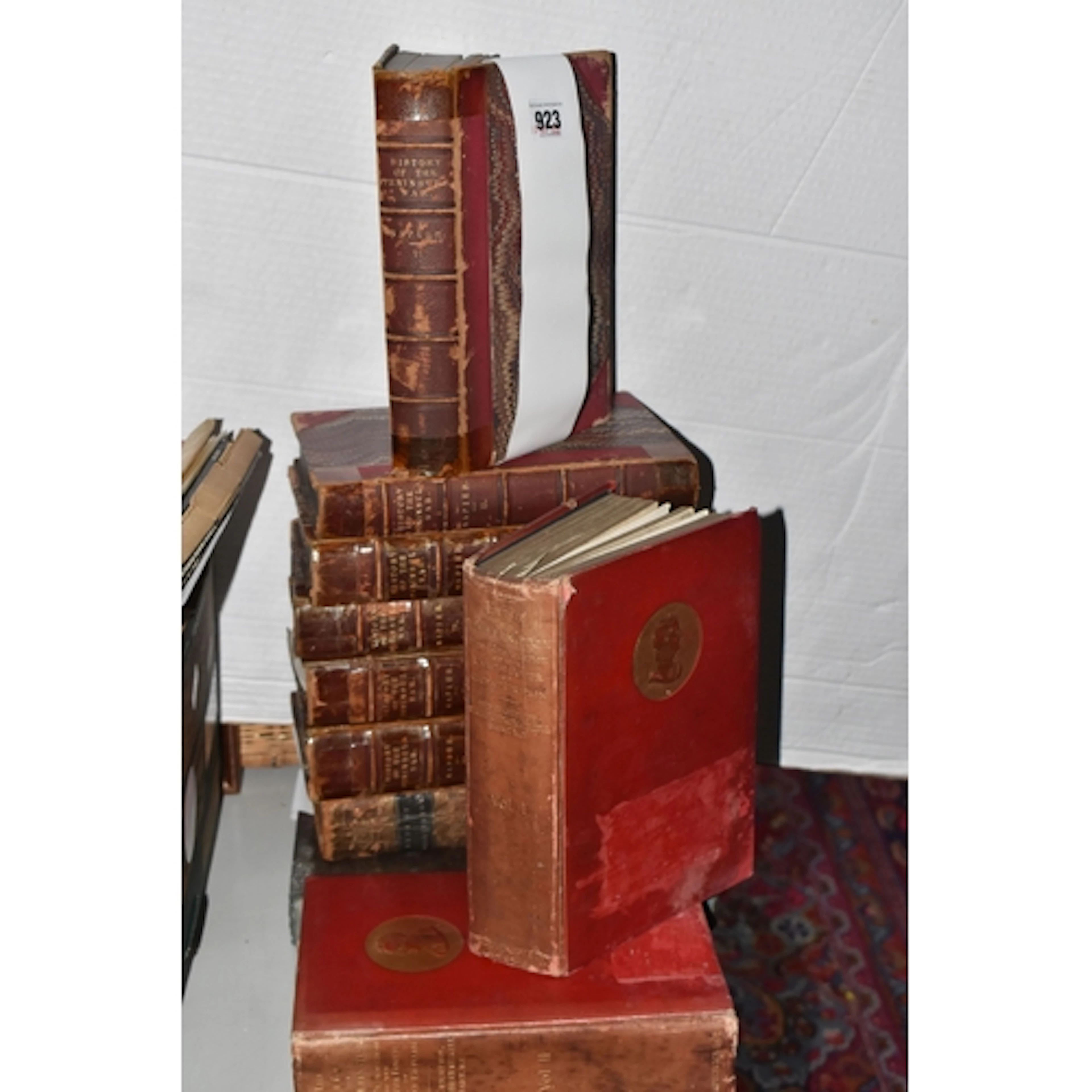 Ten Antiquarian Book Titles on the subject of the Napoleonic...