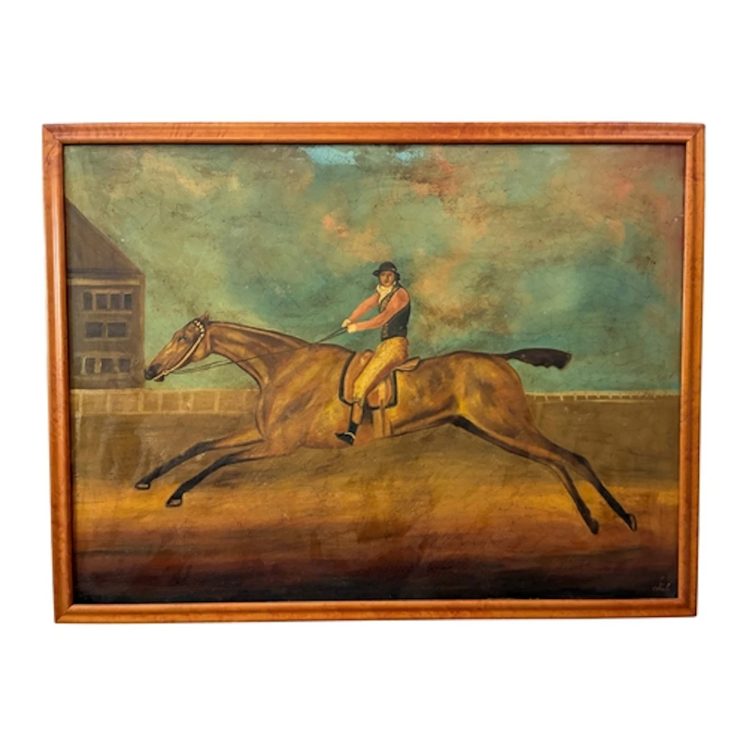 After George Stubbs (1724-1806) - Baronet with Samuel Chifne...