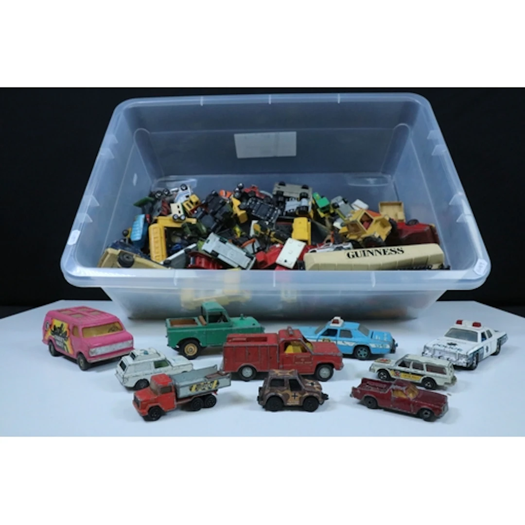 Collection of play worn diecast models circa 1970s-1990s to ...