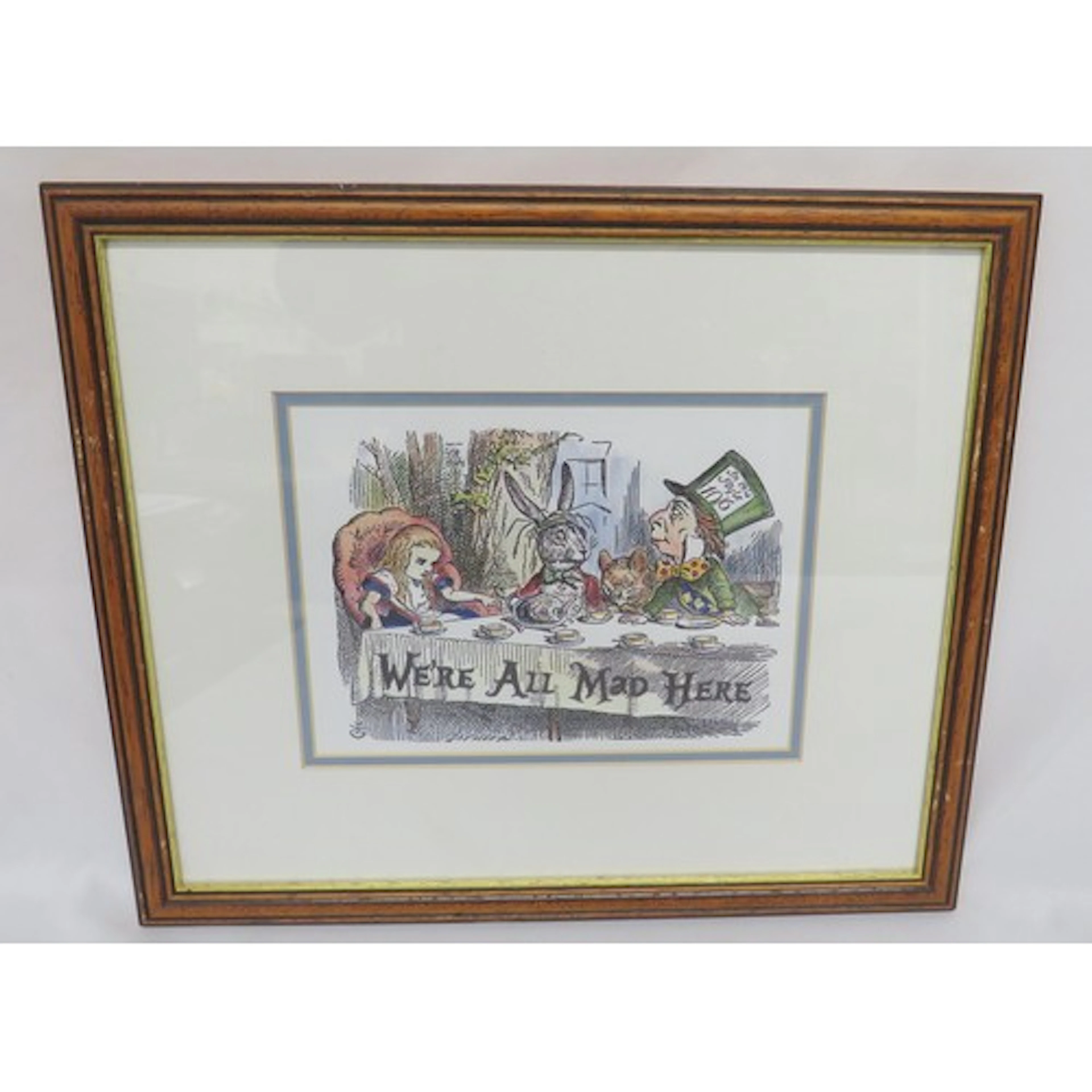 F/g Print The Mad Hatter's Tea Party from Alice In Wonderlan...