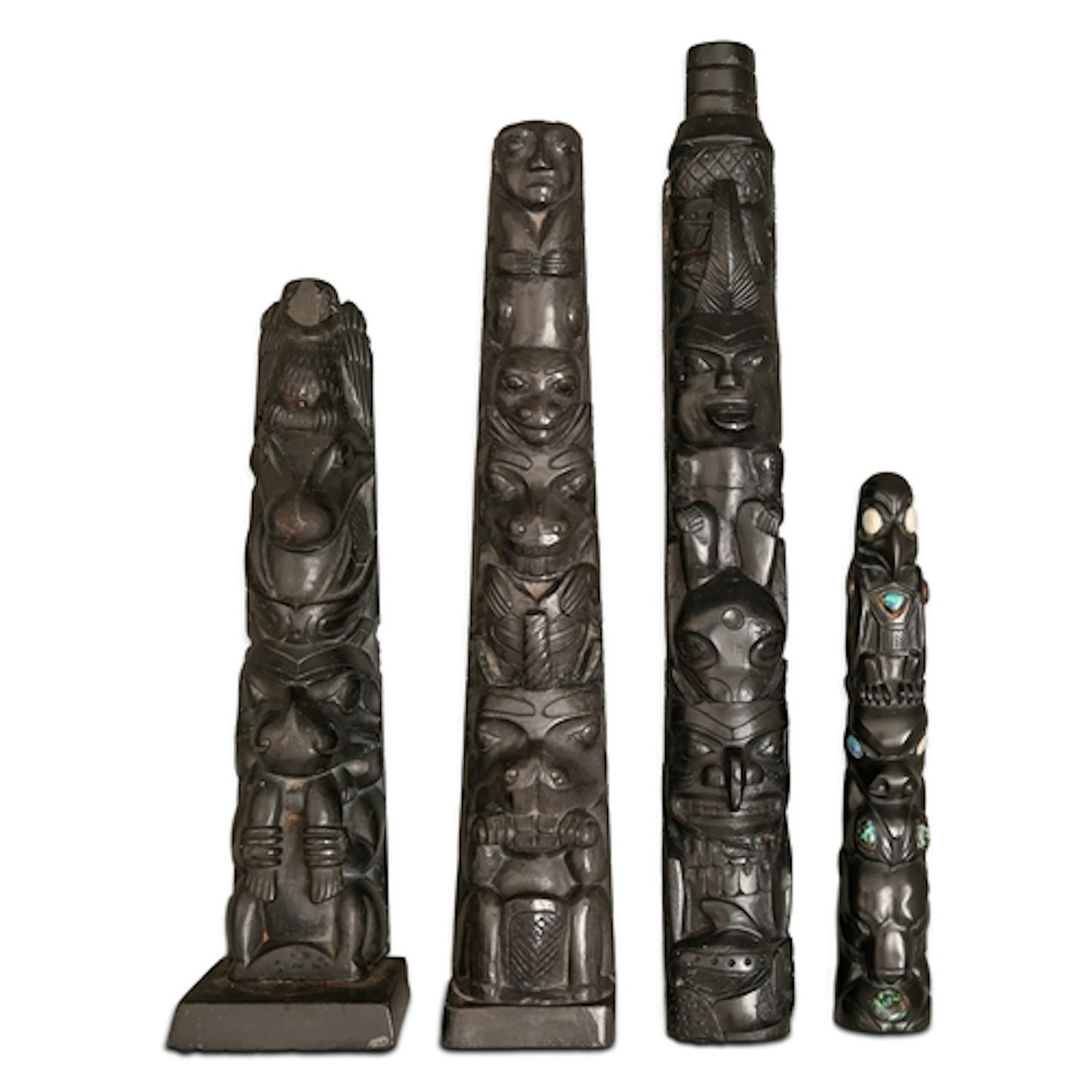 Canada. Indigenous First Nations people, Haida - Totem poles...