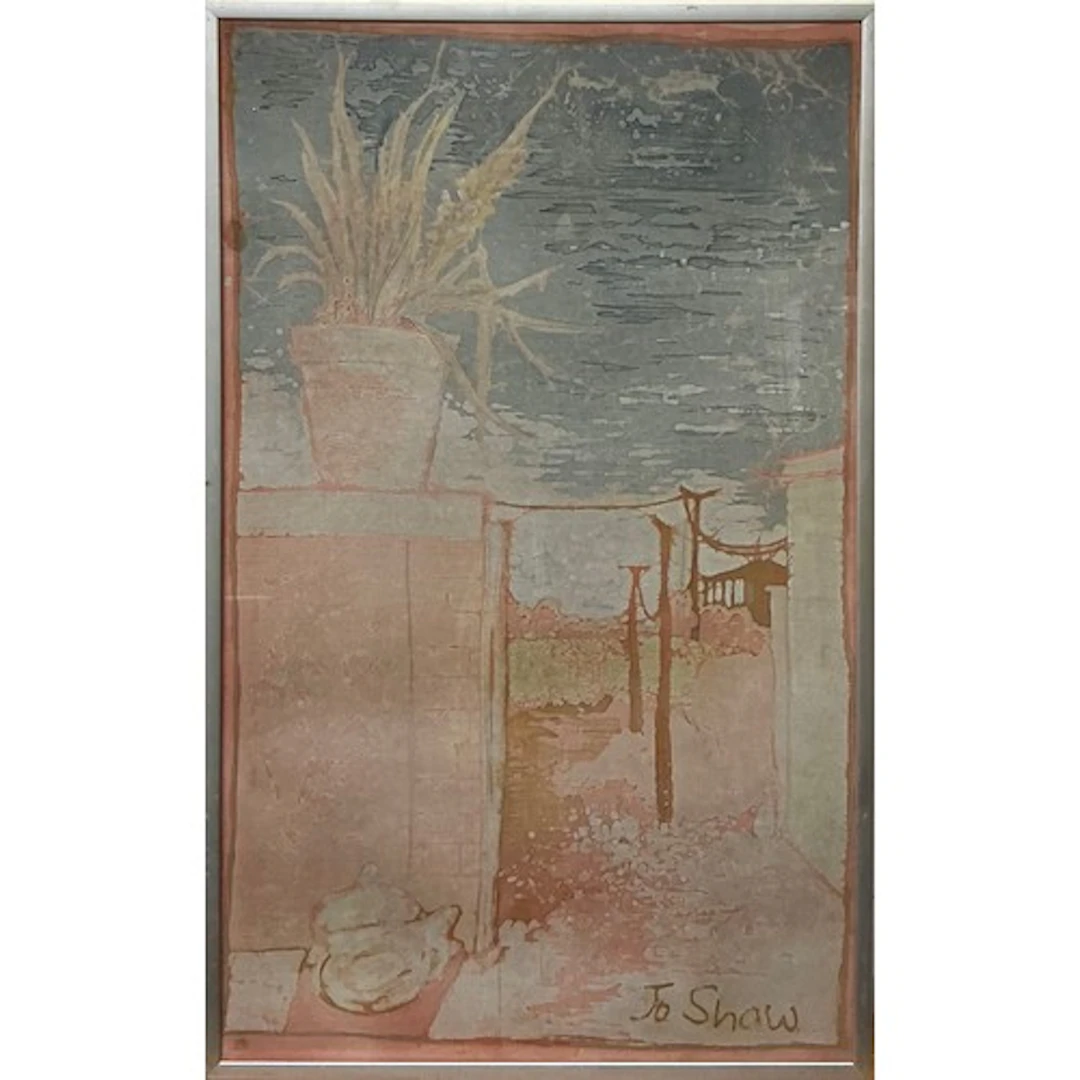 Joannah Shaw (late 20th/21st century British) Dutch Barn, Ba...