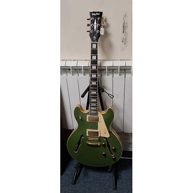 A HARLEY BENTON HB-35PLUS ELECTRIC GUITAR, featured in a met...