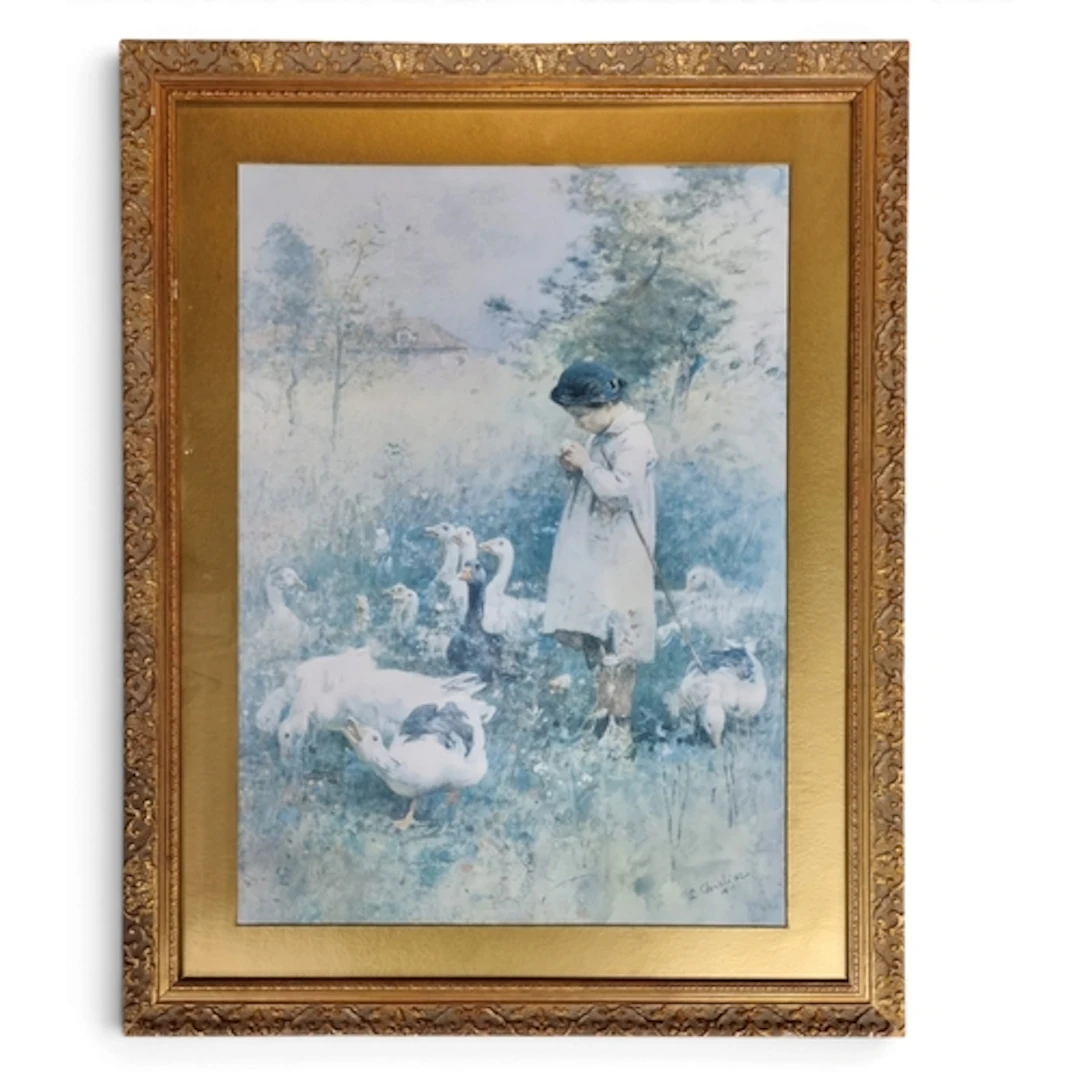 Three 20th Century coloured Prints after the originals, one ...