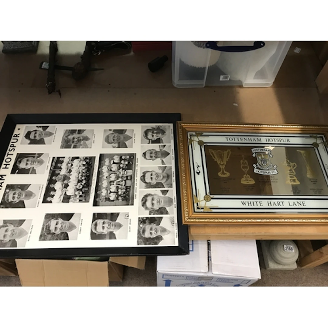 Collection of Tottenham Hotspur's related items including bo...