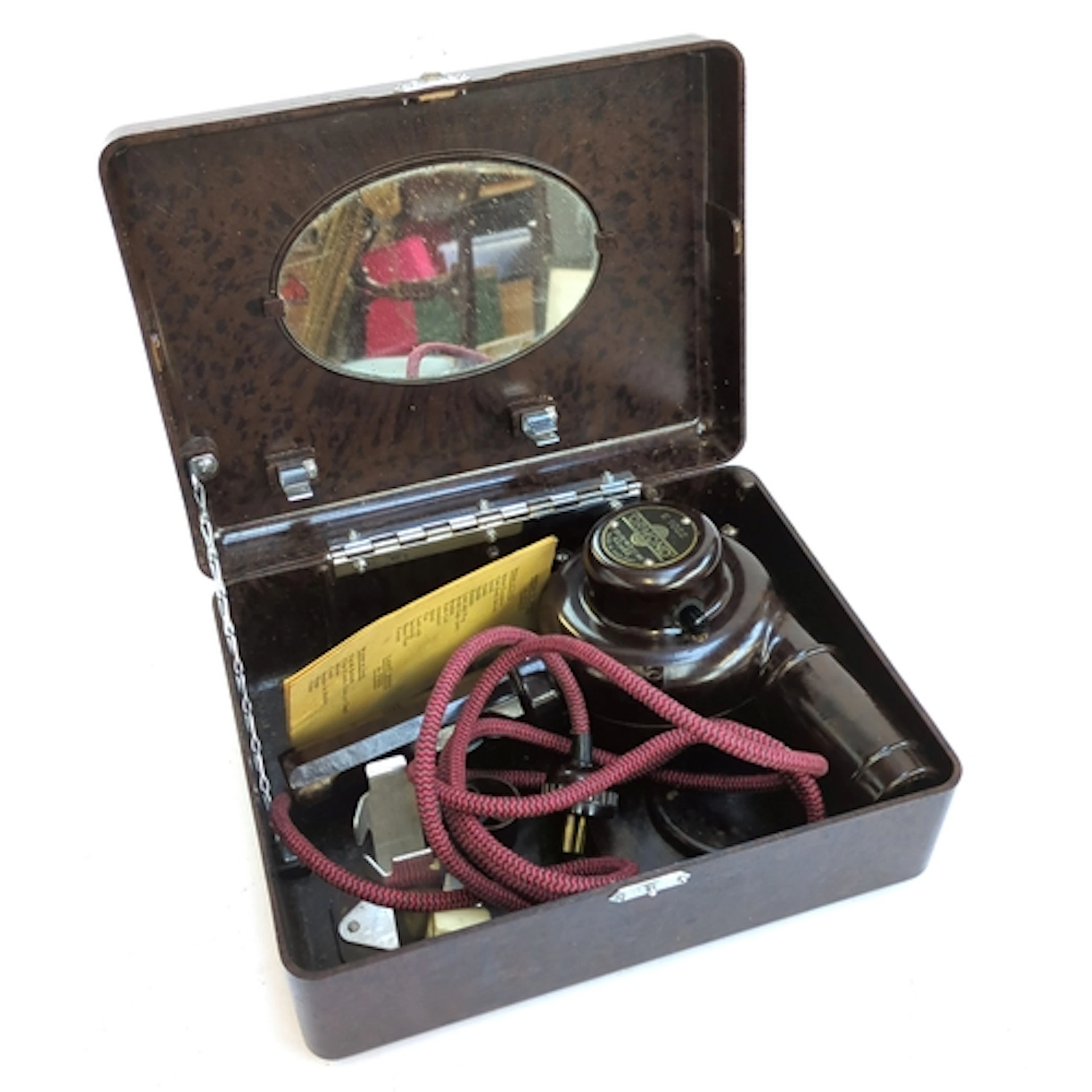 A vintage Bakelite Ormond E 1022 hair dryer in original box ...