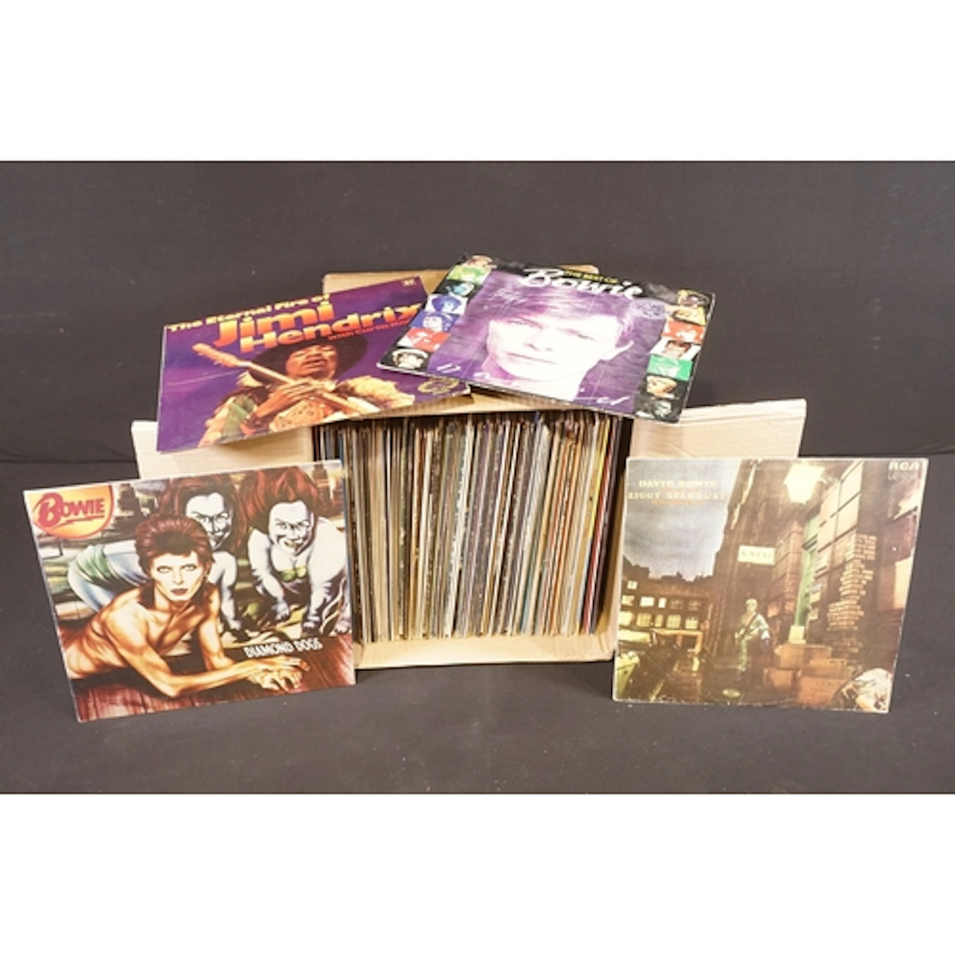 Vinyl - Over 80 Rock & Pop LPs to include David Bowie x 3, J...