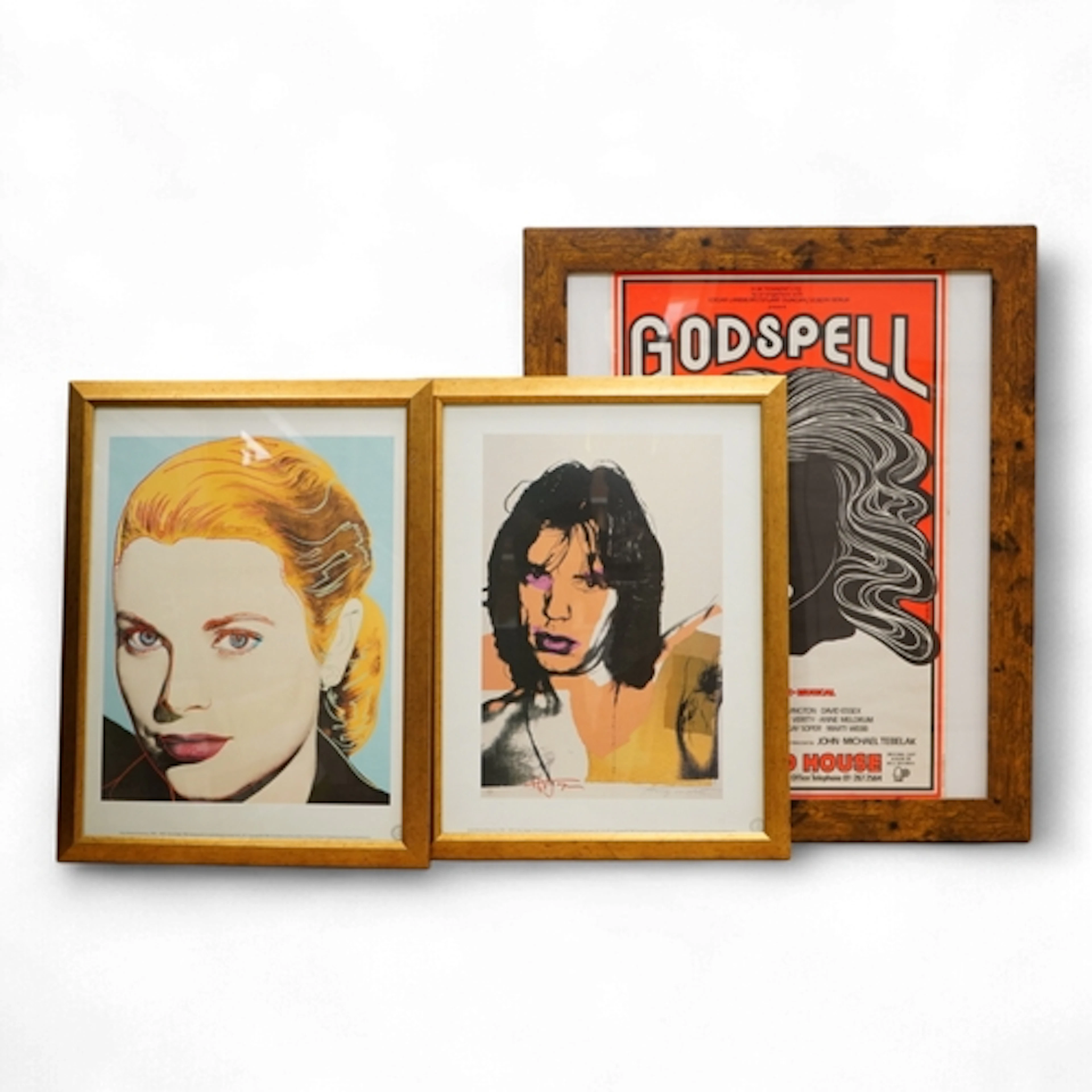 A pair of Andy Warhol late 20th century off set lithographs ...