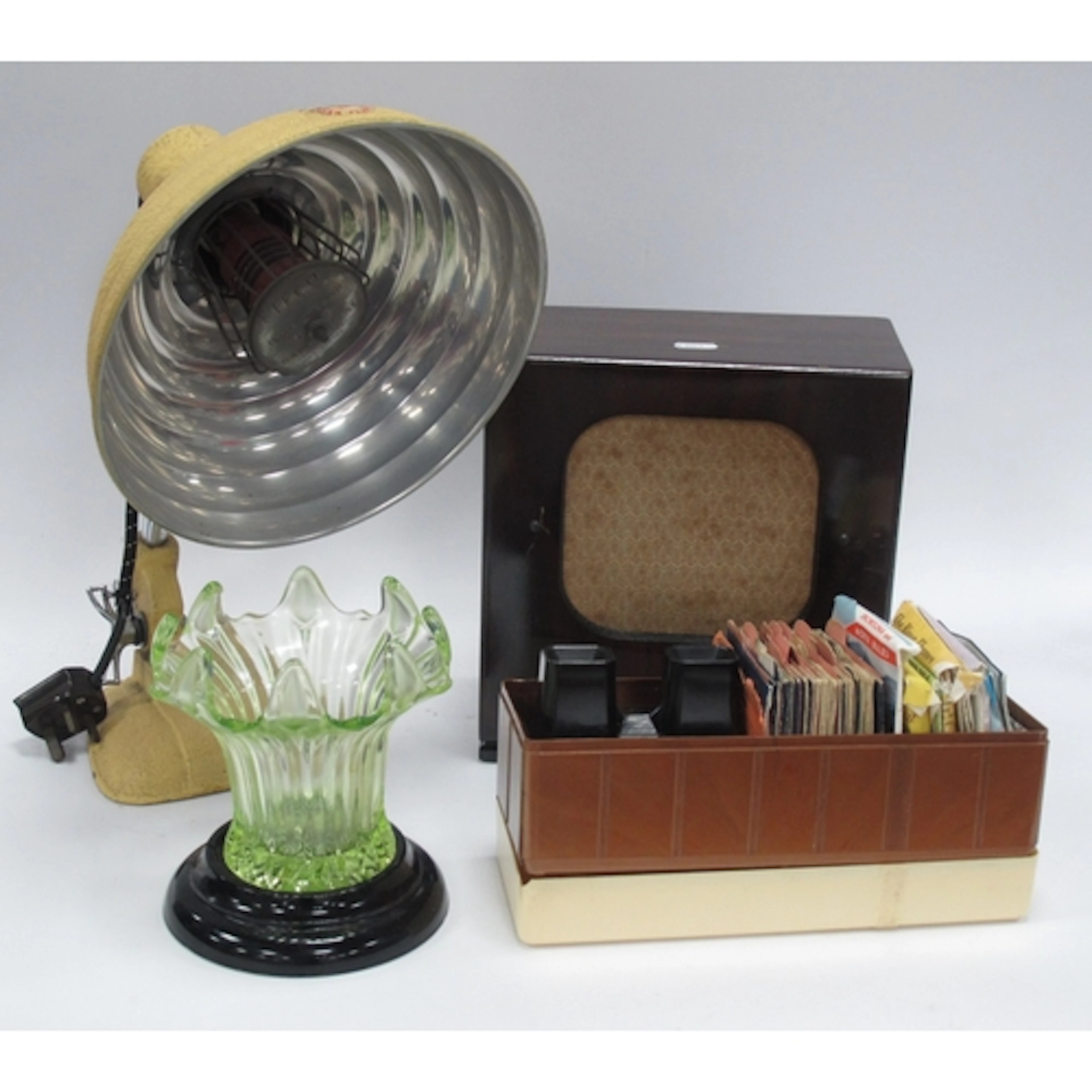 Collectables, including a vintage Pifco infrared/radiant hea...