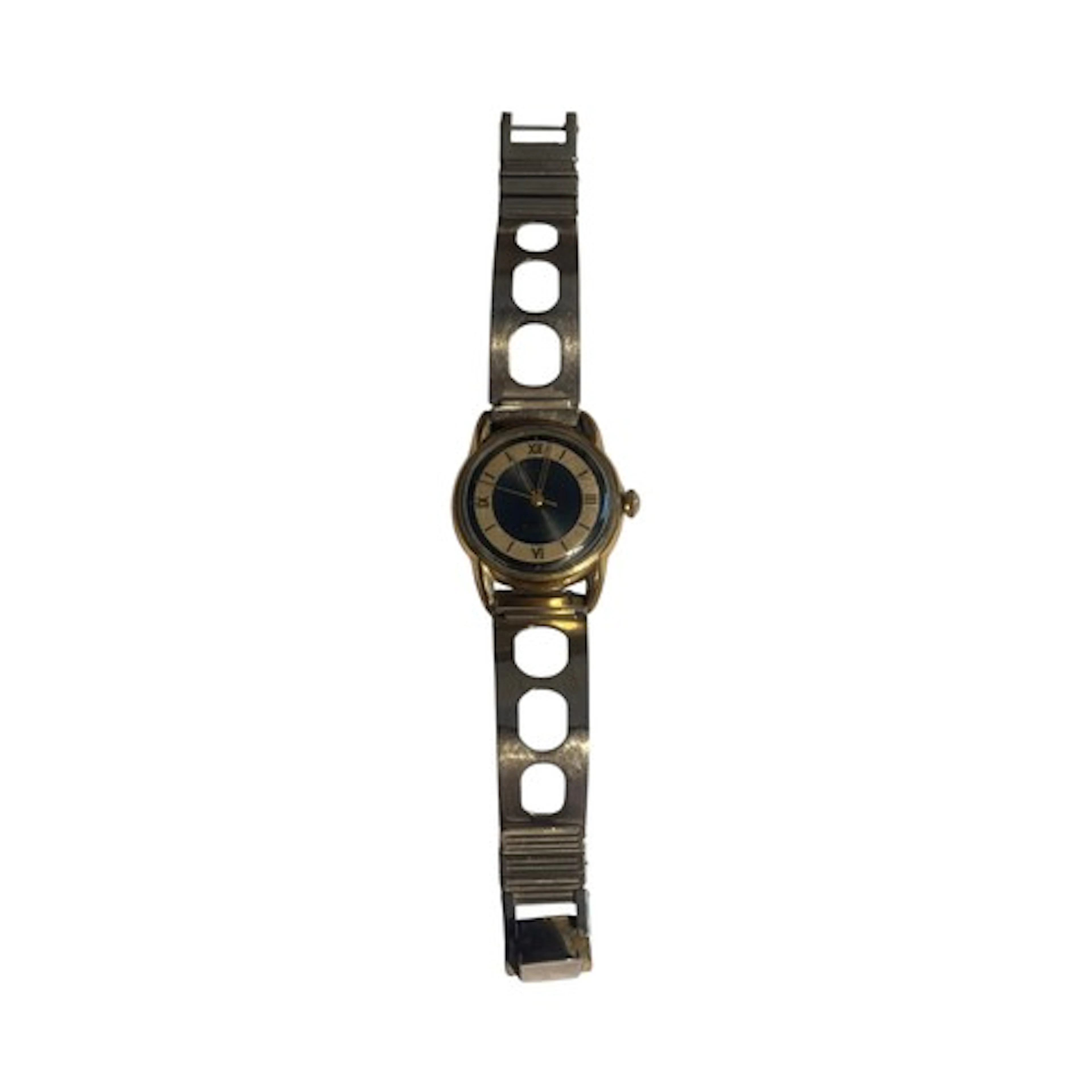 A Vintage Stowa Parat wristwatch, the black dial with textur...