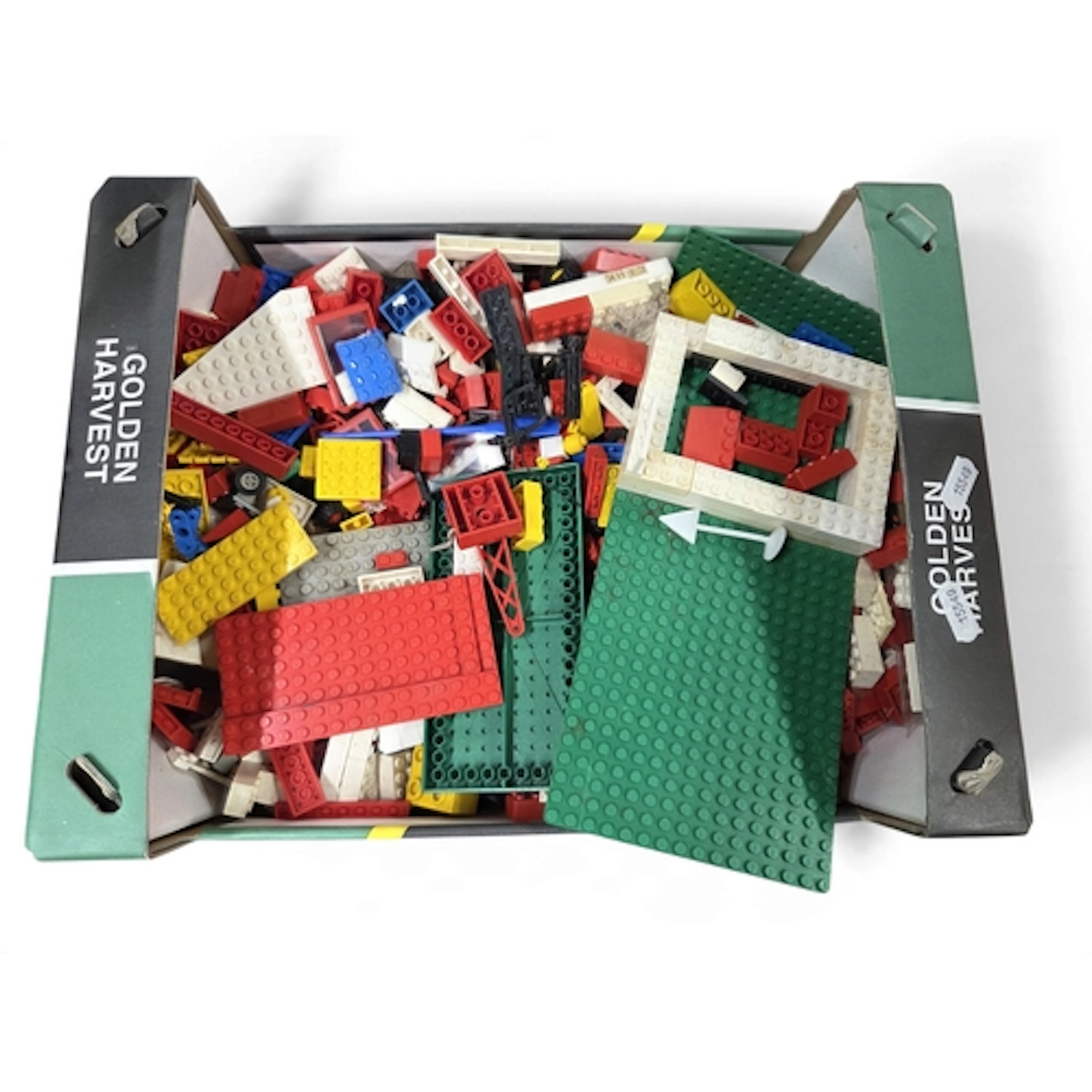 A large quantity of vintage Lego.