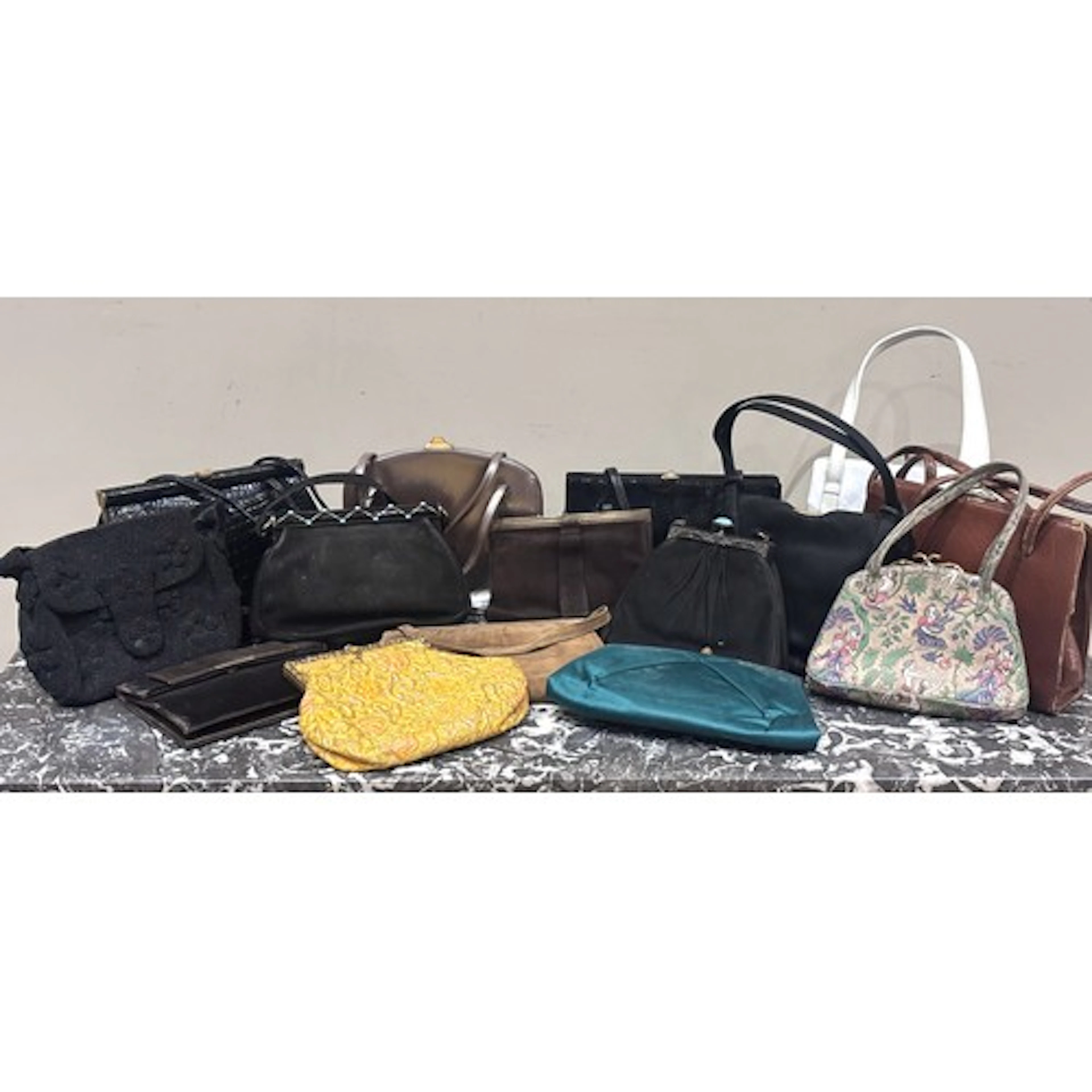 A collection of early to mid twentieth century ladies evenin...