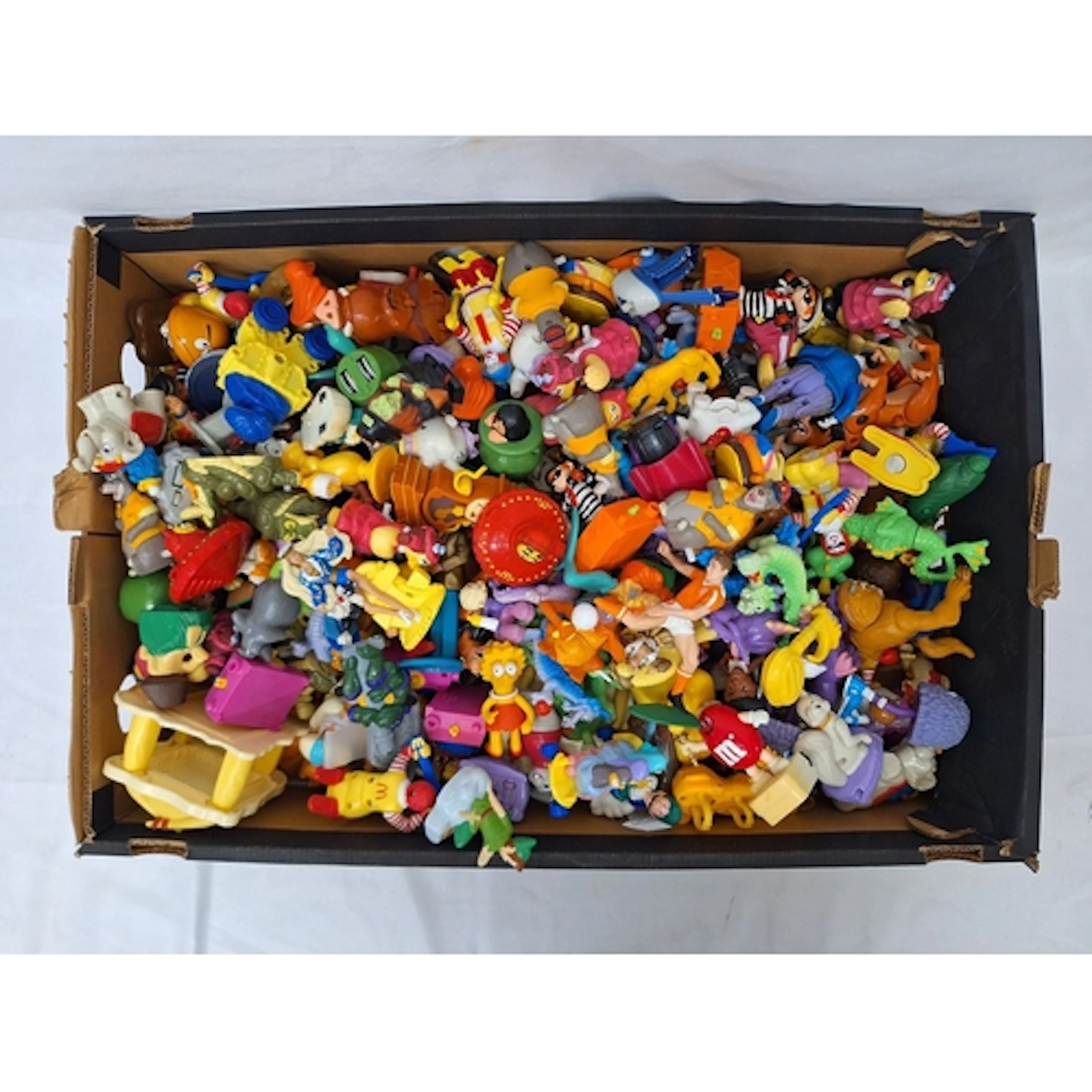 Collectable McDonalds Toys incl. elephants, figures, Simpson...
