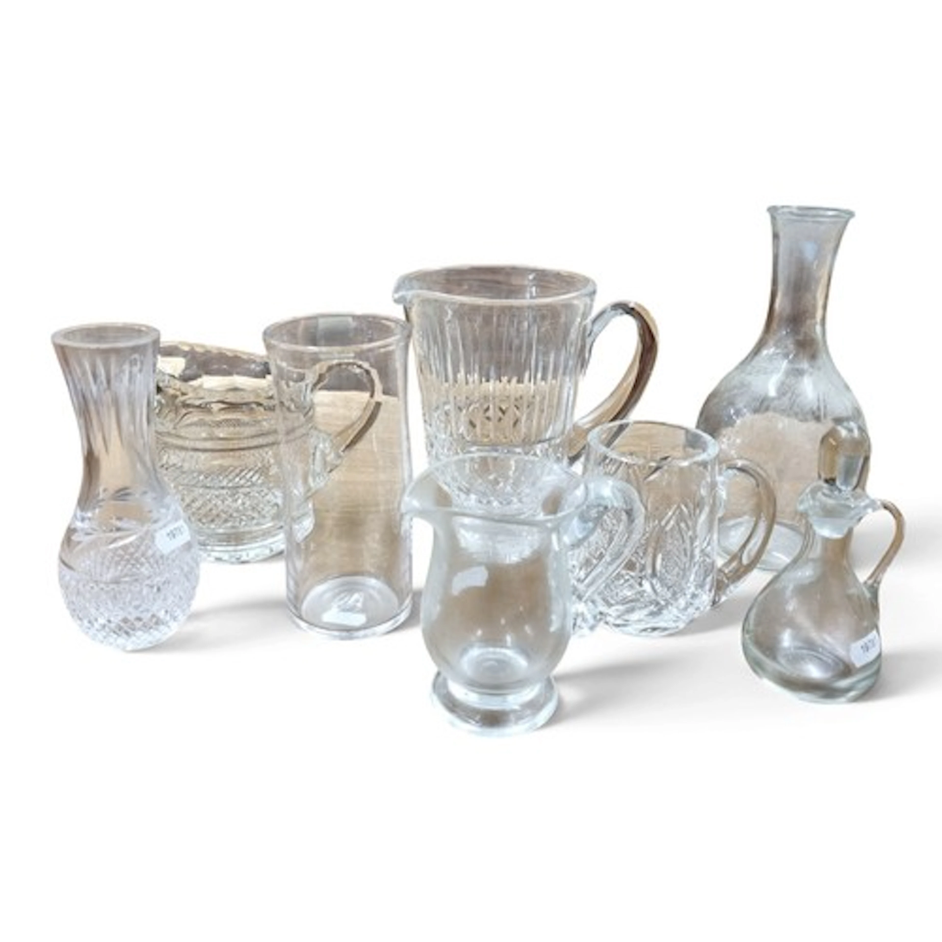 A large quantity of Crystal, Ceramics and glassware.