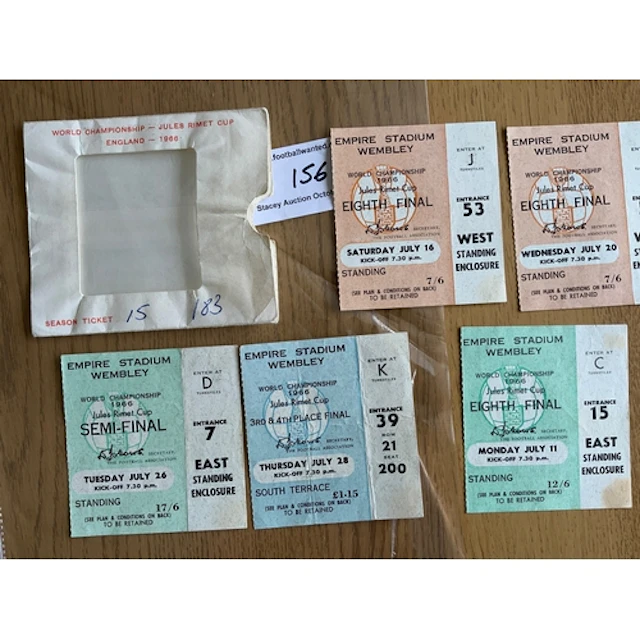 1966 World Cup Football Tickets: Includes opening match Engl...