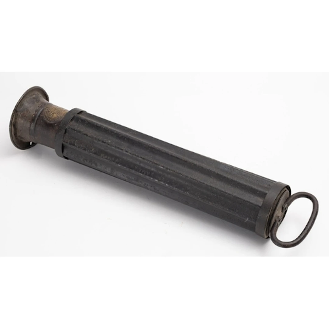 A late 19th/ early 20th century 'Little Squeaker' fog horn, ...