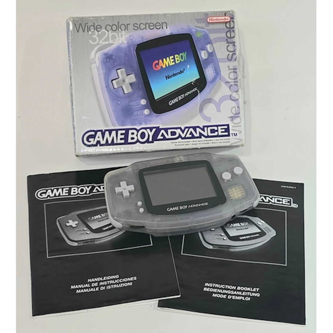 Nintendo Game Boy Advance Handheld console in box with instr...