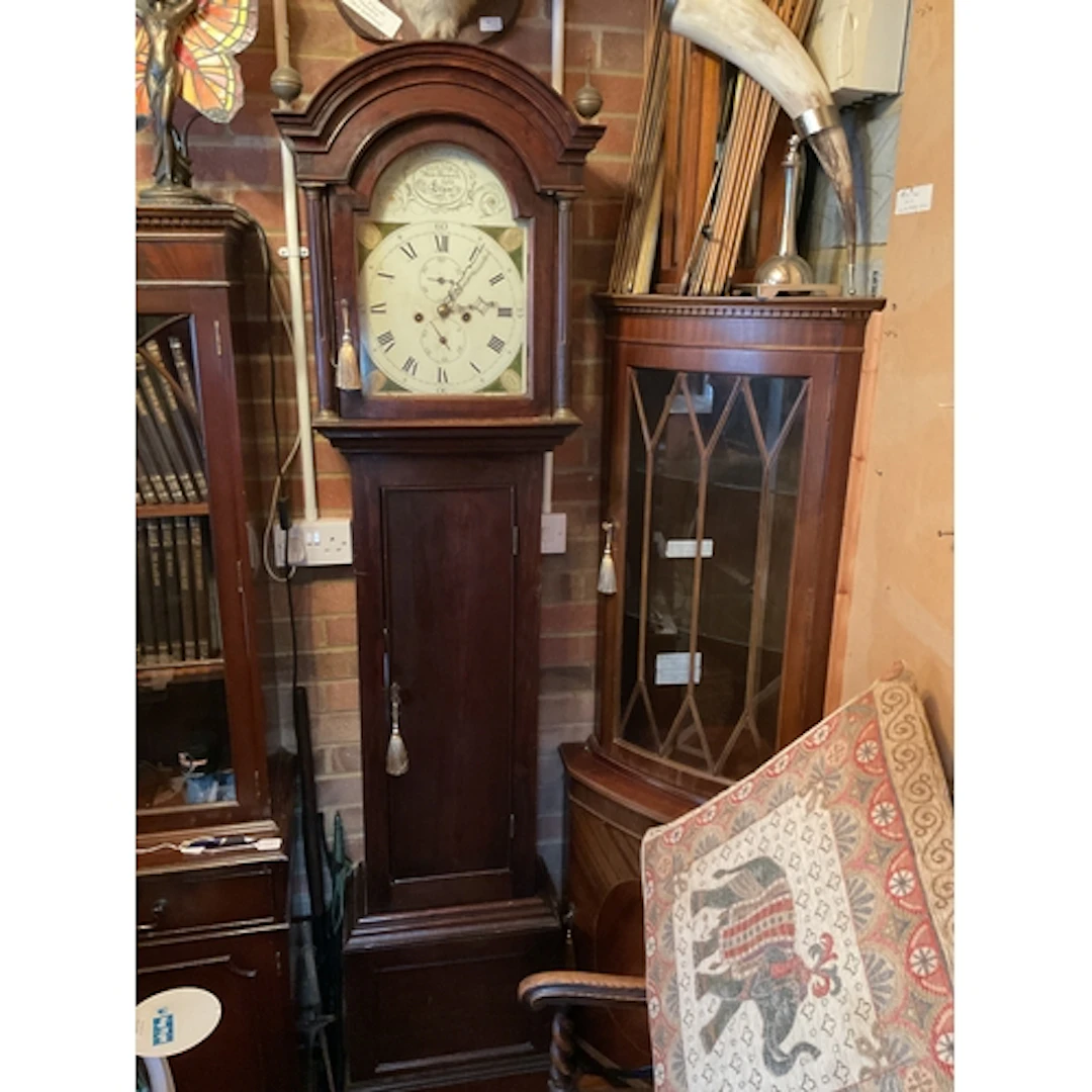 Alex Duncan Elgin grandfather clock good working condition.
