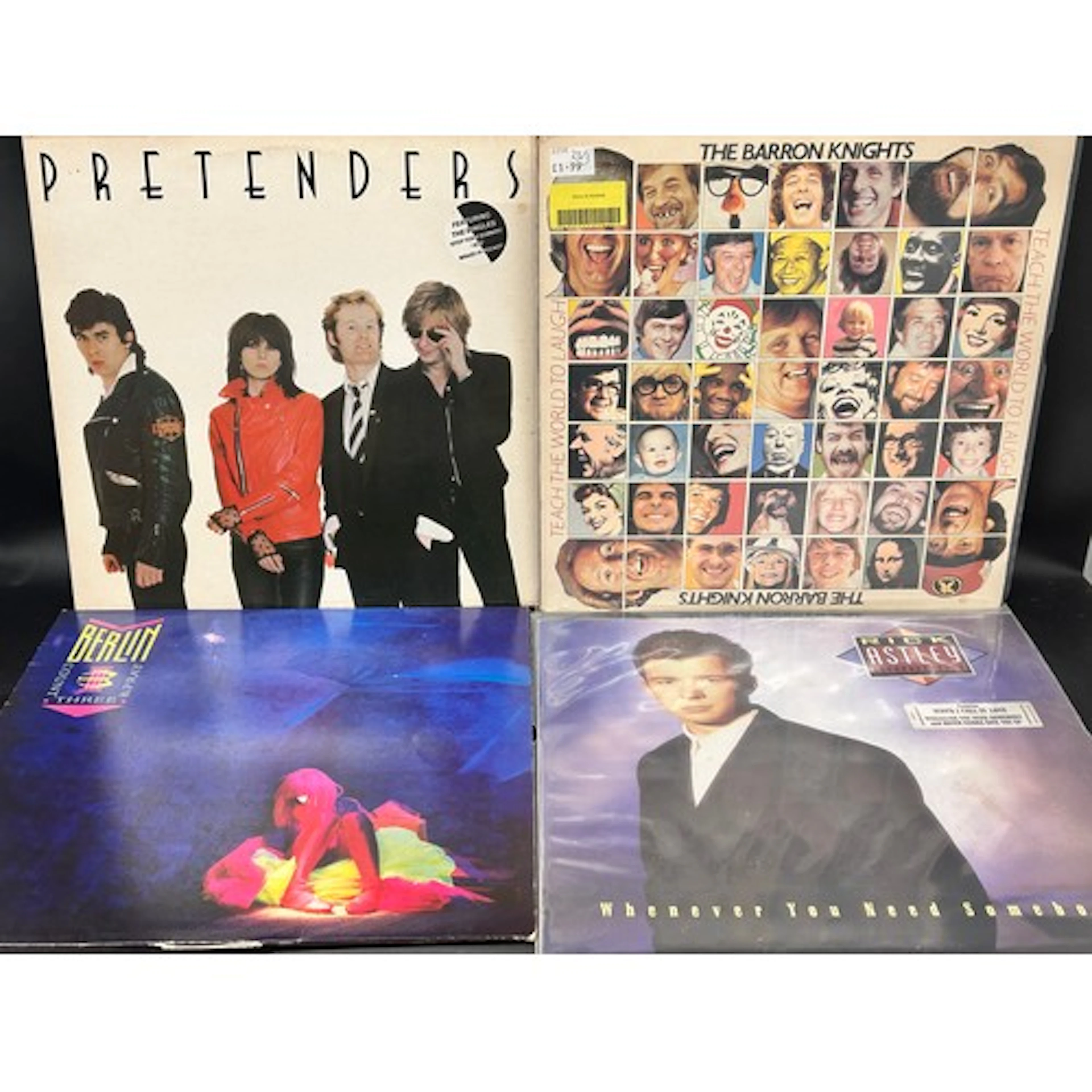 A collection of vinyl LP records (thirty-seven 12" and one 7...