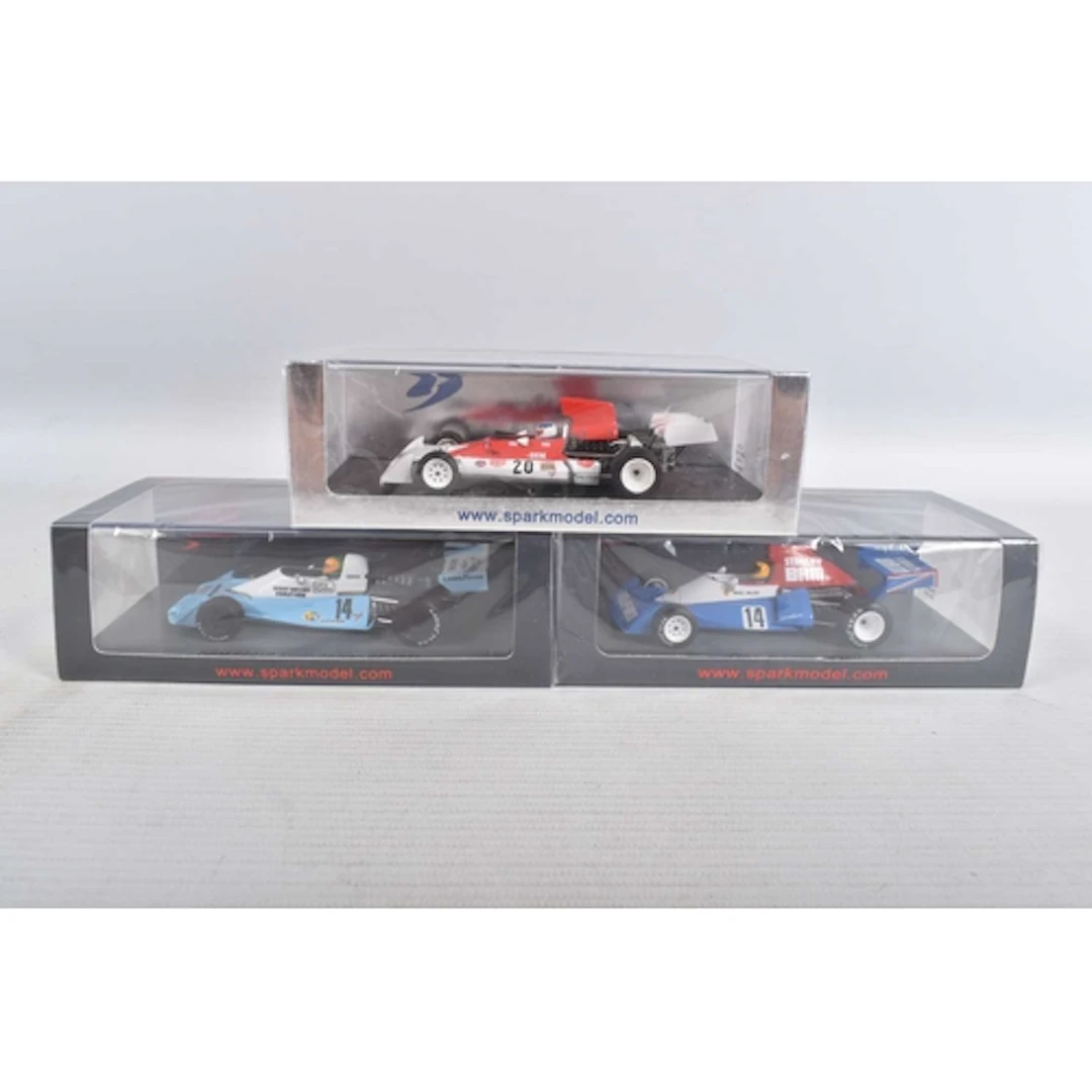 THREE BOXED SEALED MINIMAX SPARK MODEL VEHICLES, to include ...