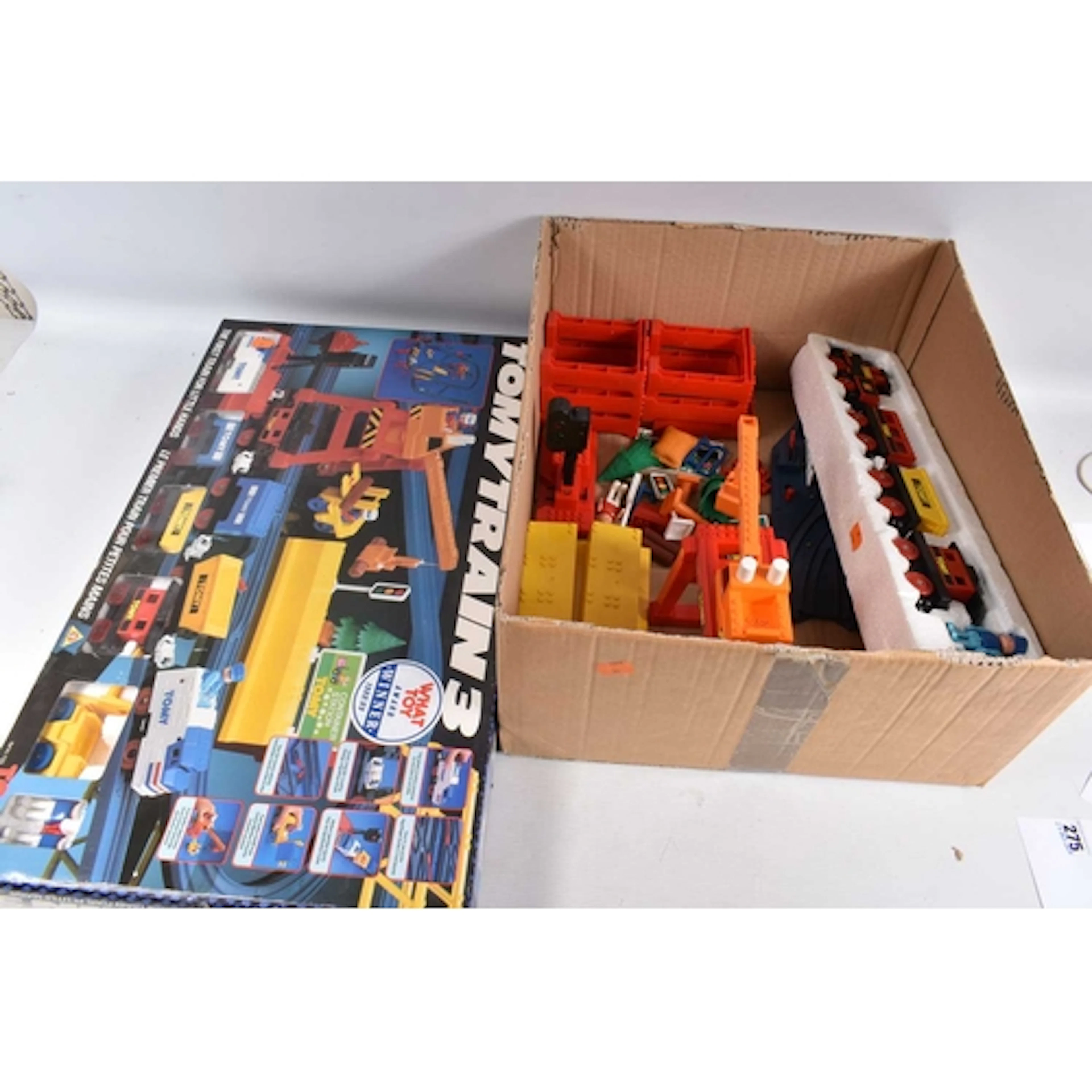 A QUANTITY OF TOMYTRAIN ITEMS, comprising a boxed No.3 set a...