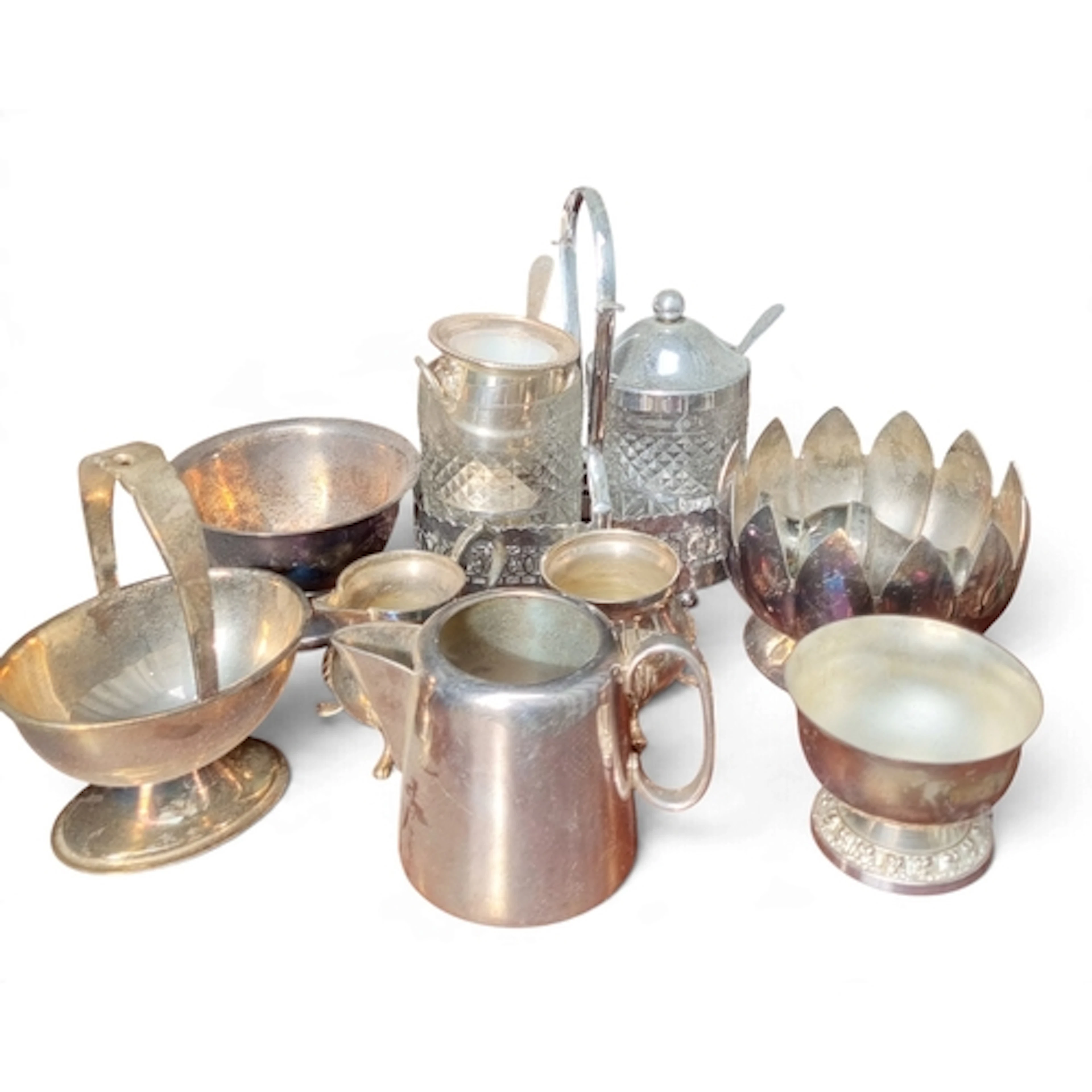 A quantity of Silver plate.