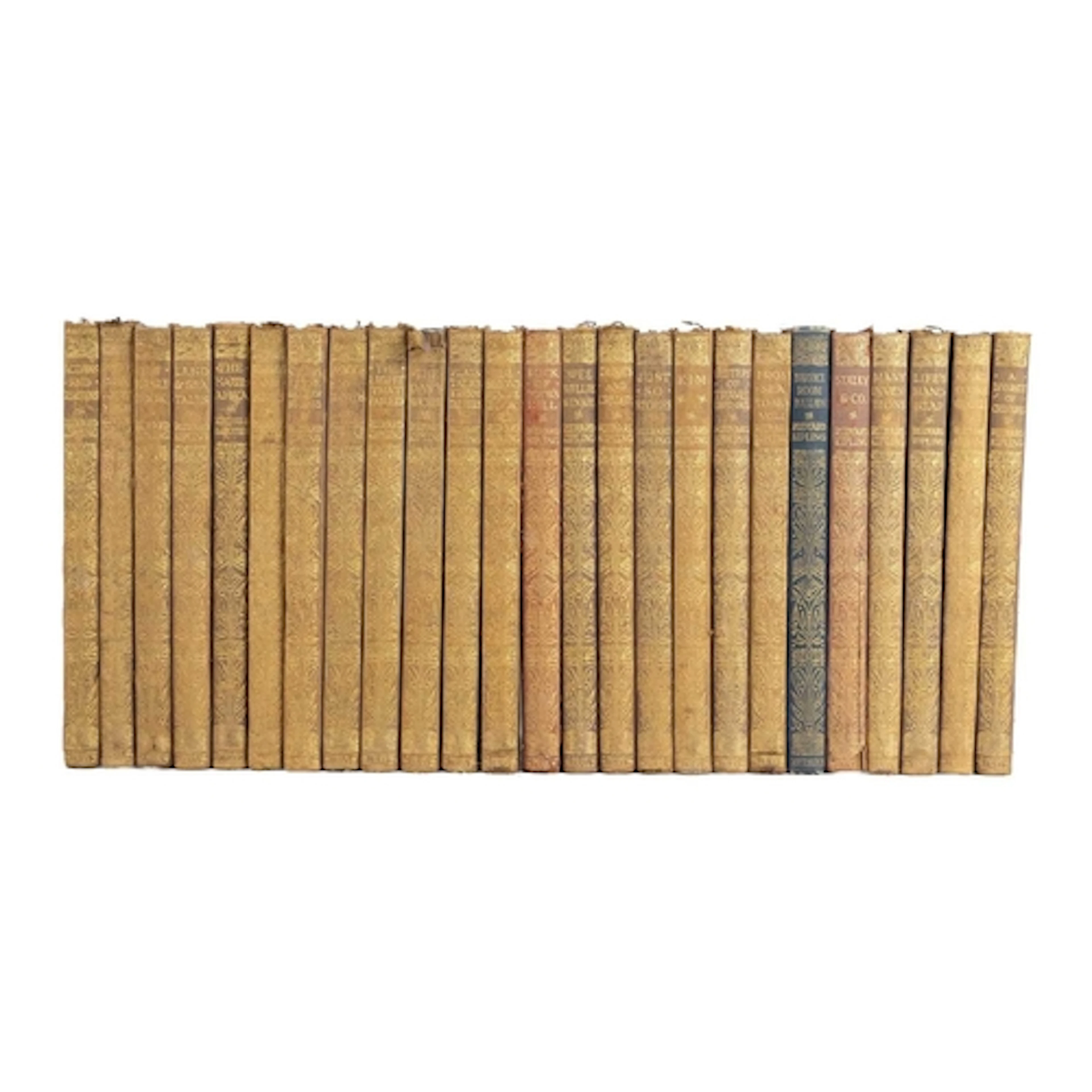 Rudyard Kipling Twenty-five works Comprising twenty-four vol...