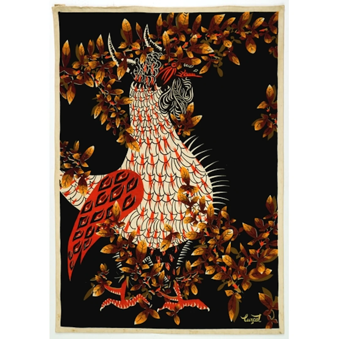 JEAN LURCAT (FRENCH, 1892-1966): LE TAPAGEUR Large printed t...