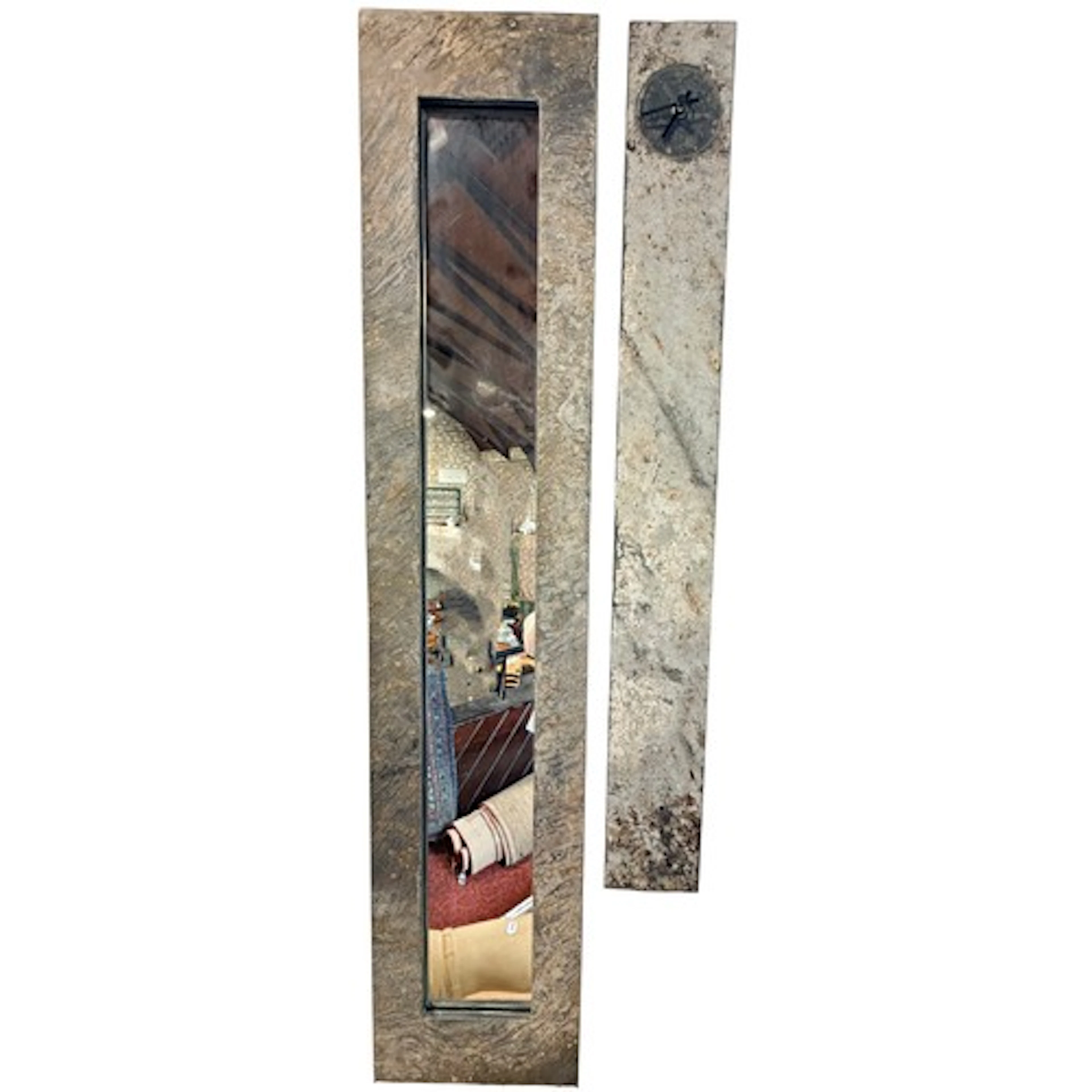 Pachadesign; a contemporary rectangular slate quartz movemen...
