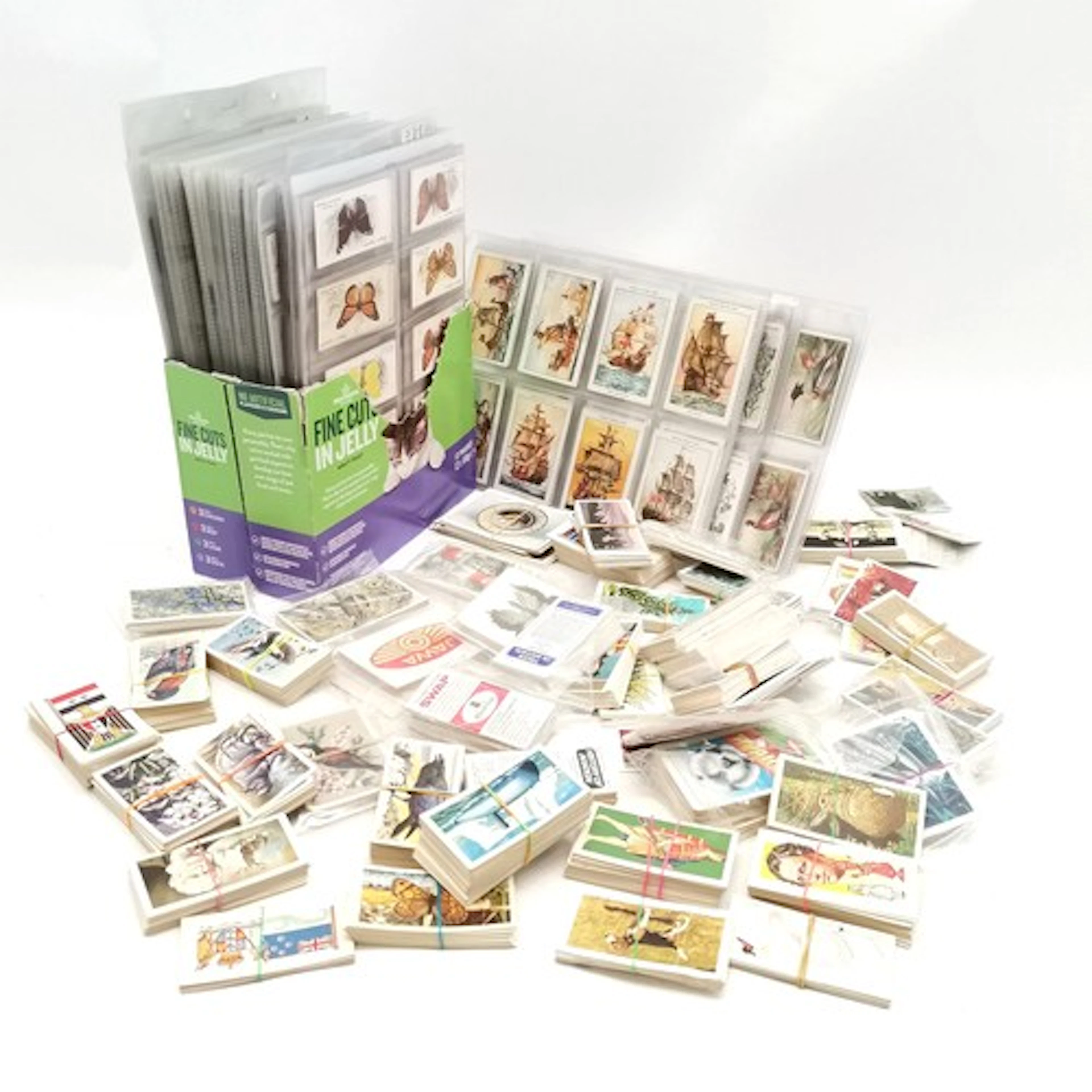 Qty of cigarette cards / trade cards inc sets/ part sets in ...