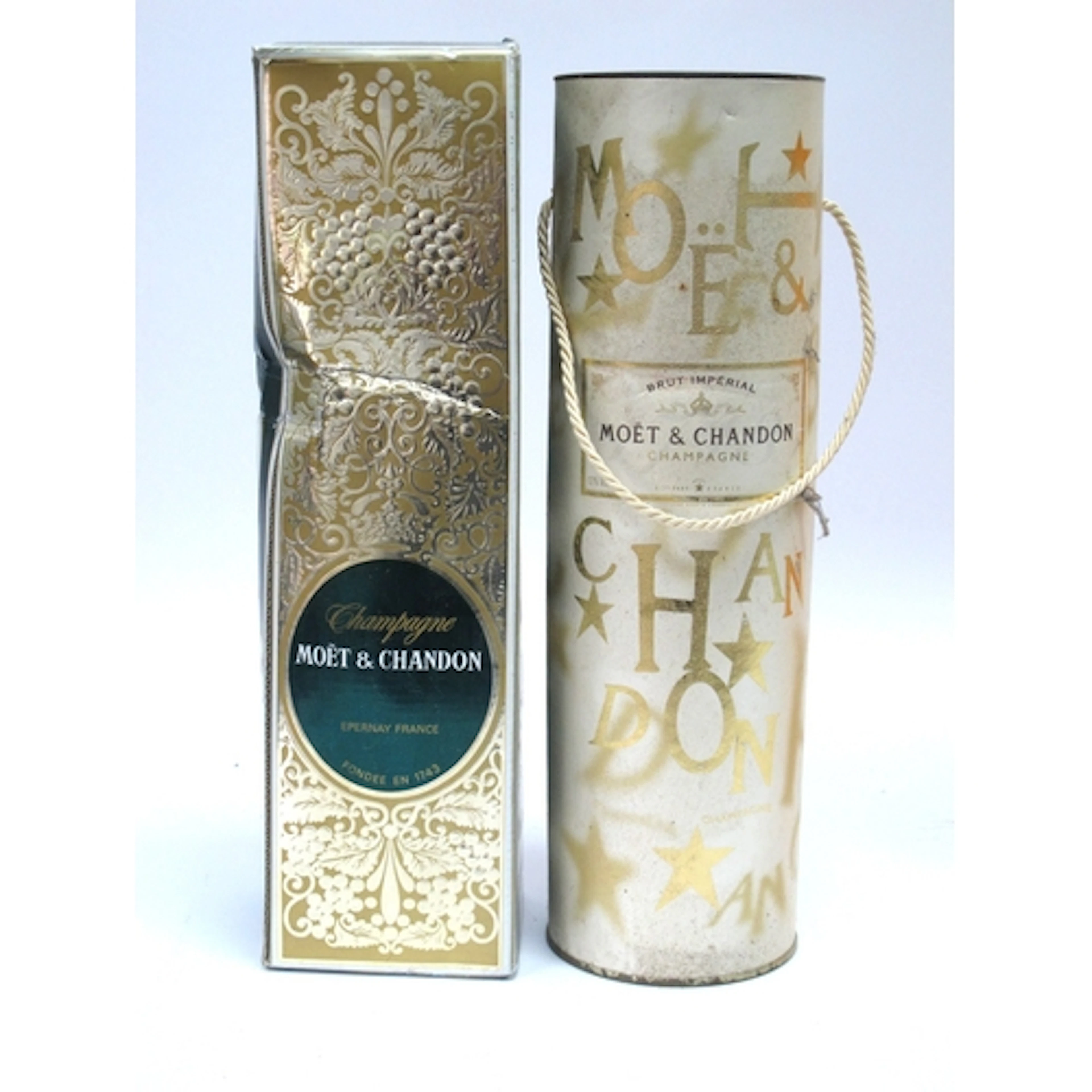 Champagne - Two Bottles of Moet & Chandon Champagne, boxed. ...