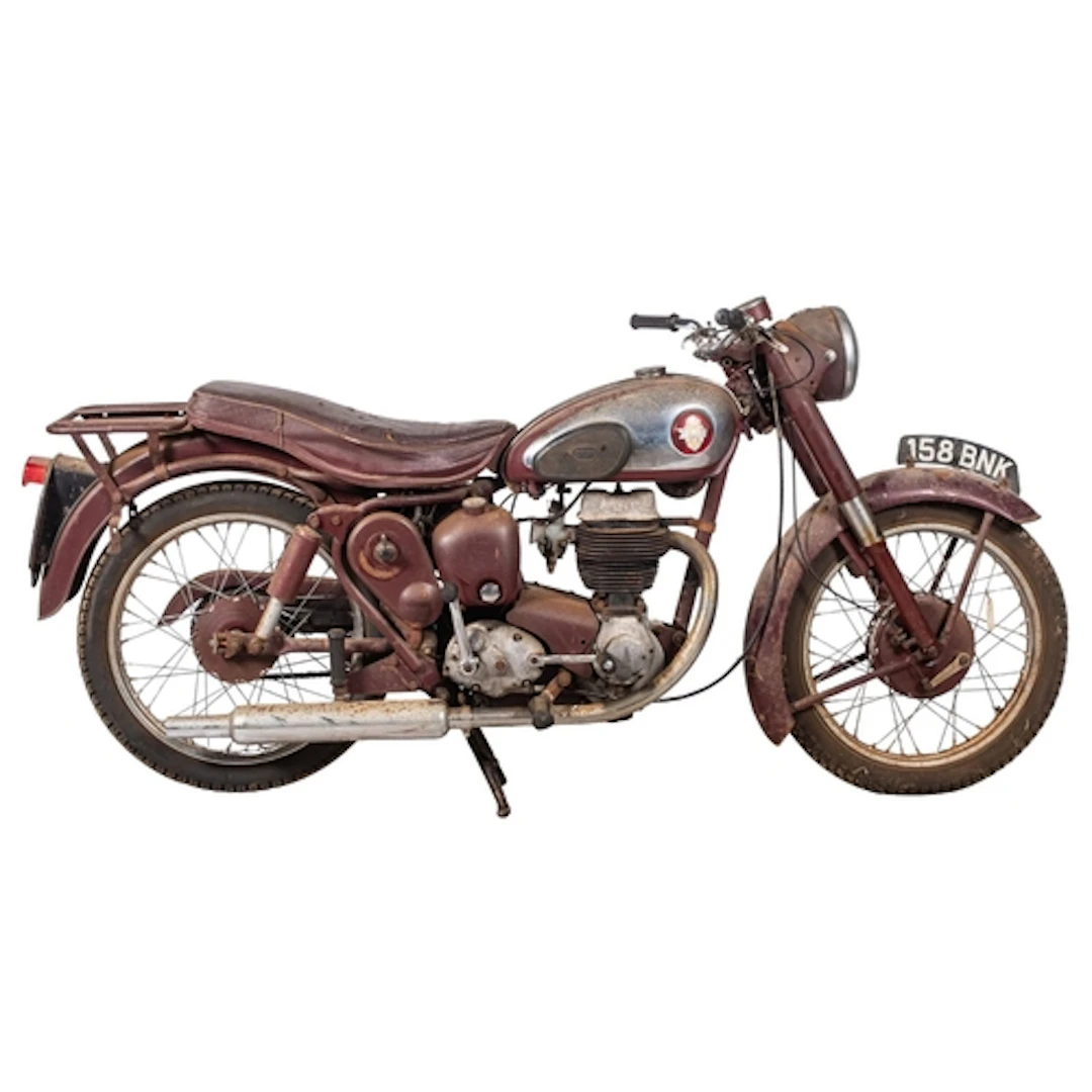 A BSA B31 or similar variant circa 1940/50s 158 BNK, 348cc ...