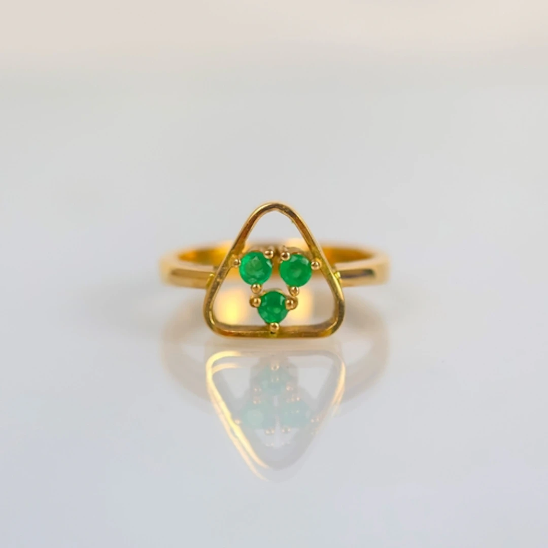 A contemporary yellow metal dress ring, by 'Roy Morris' the ...